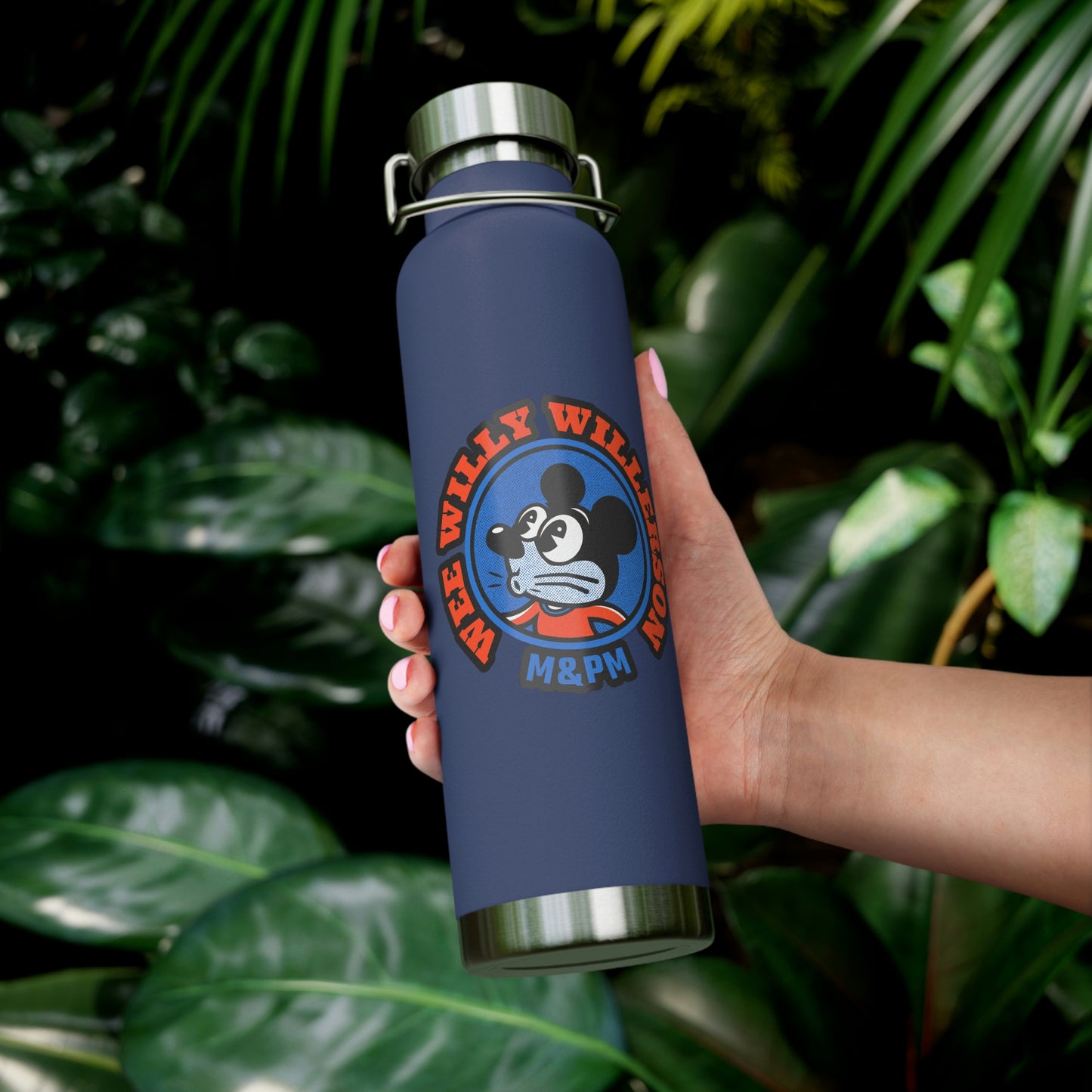 Wee Willy Willerson Copper Vacuum Insulated Bottle, 22oz