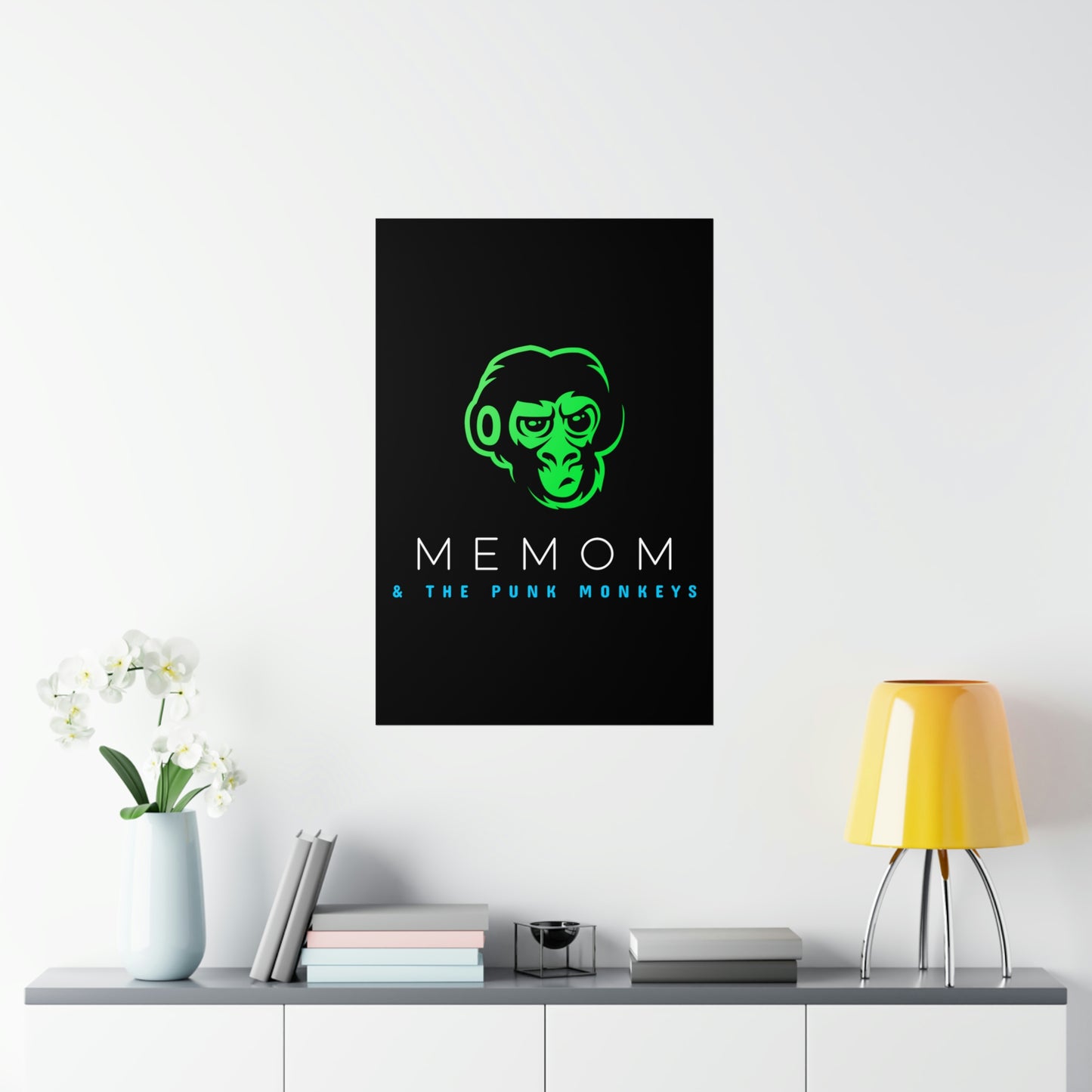 Memom & The Punk Monkeys Premium Matte vertical posters