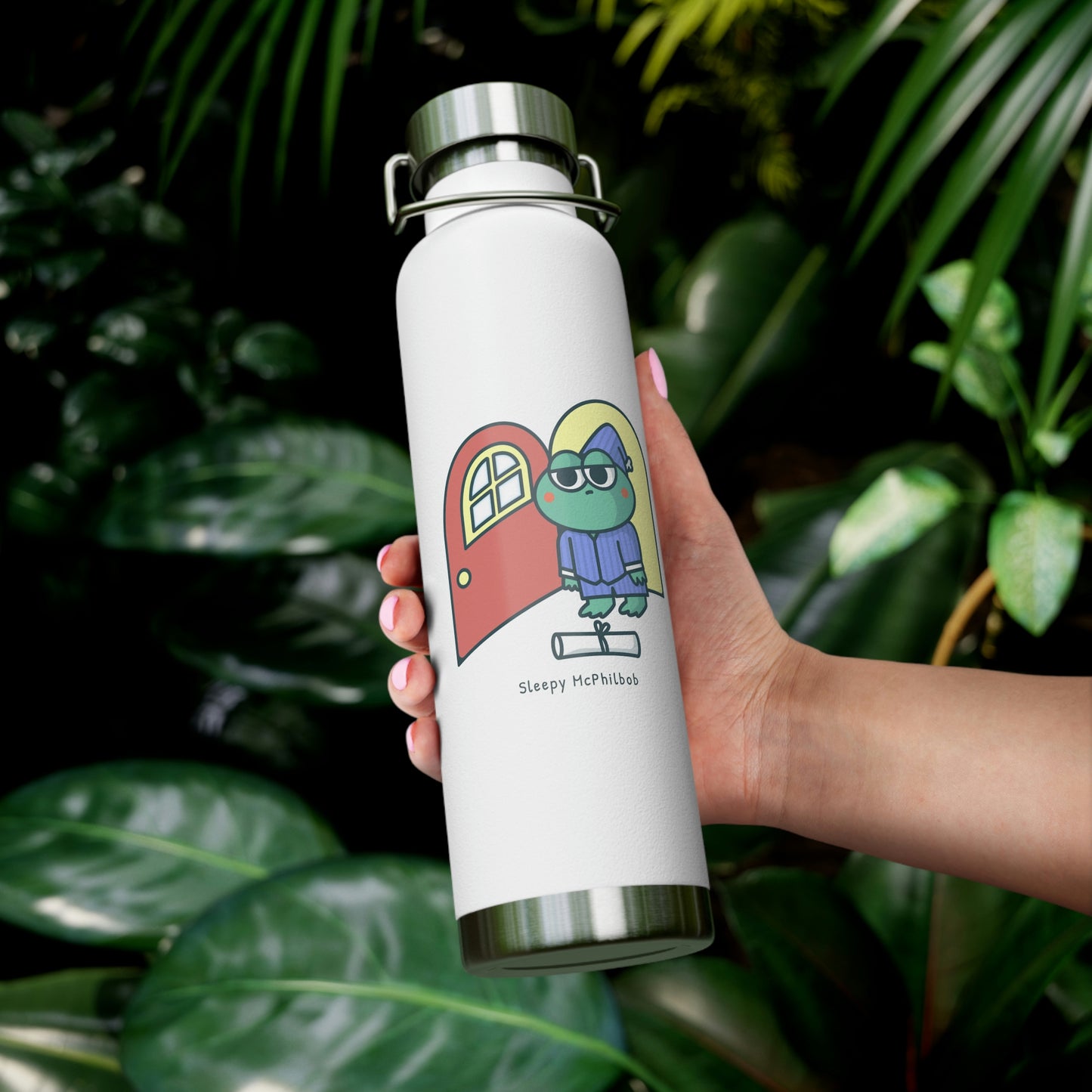 Sleepy McPhilbob 22oz Vacuum Insulated Bottle