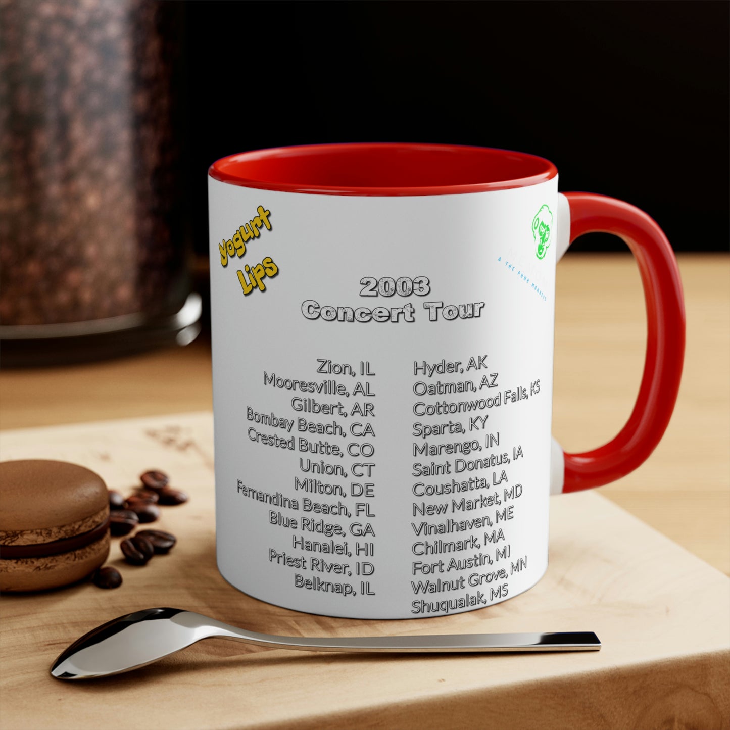 Yogurt Lips Accent Mug