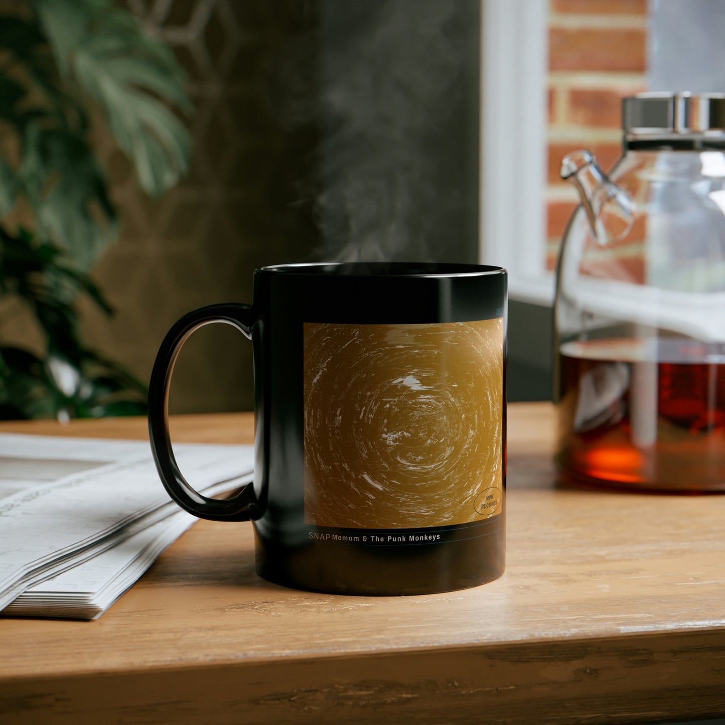 Snap! 11oz Black Mug