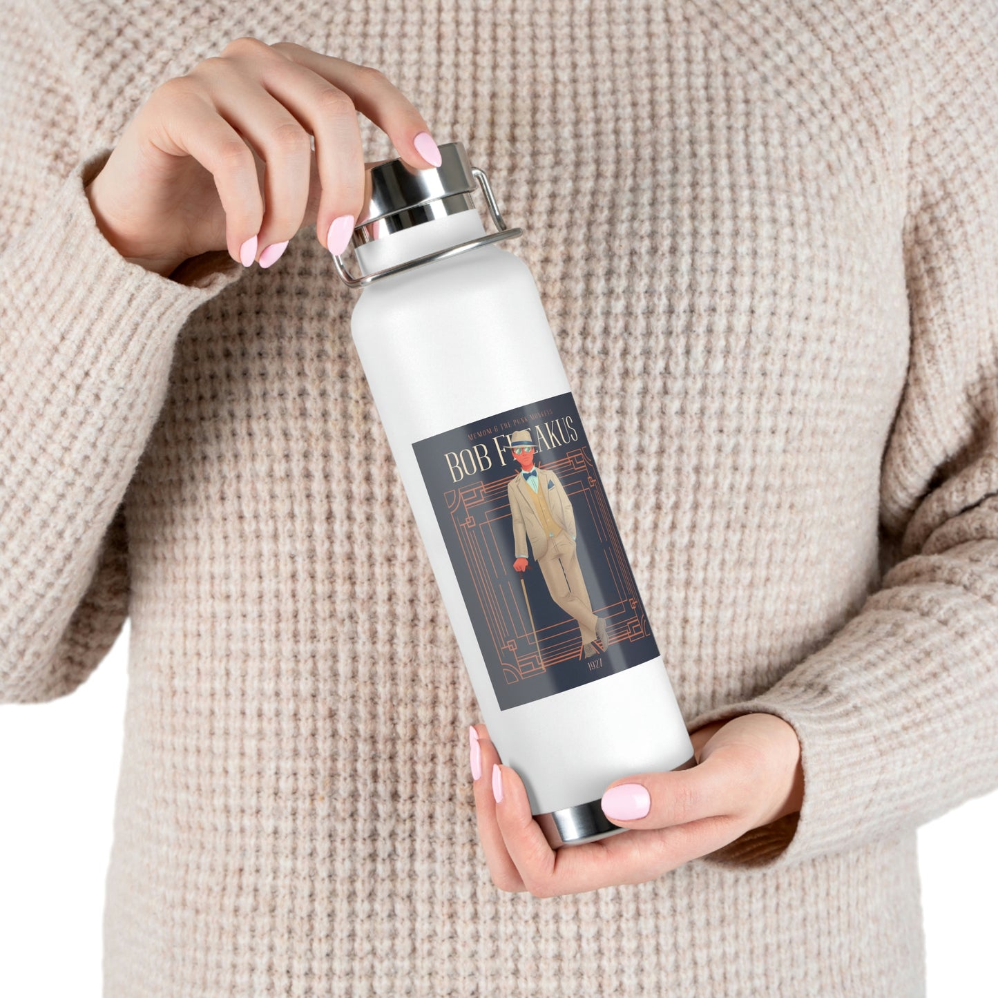 Bob Freakus 22oz Vacuum Insulated Bottle