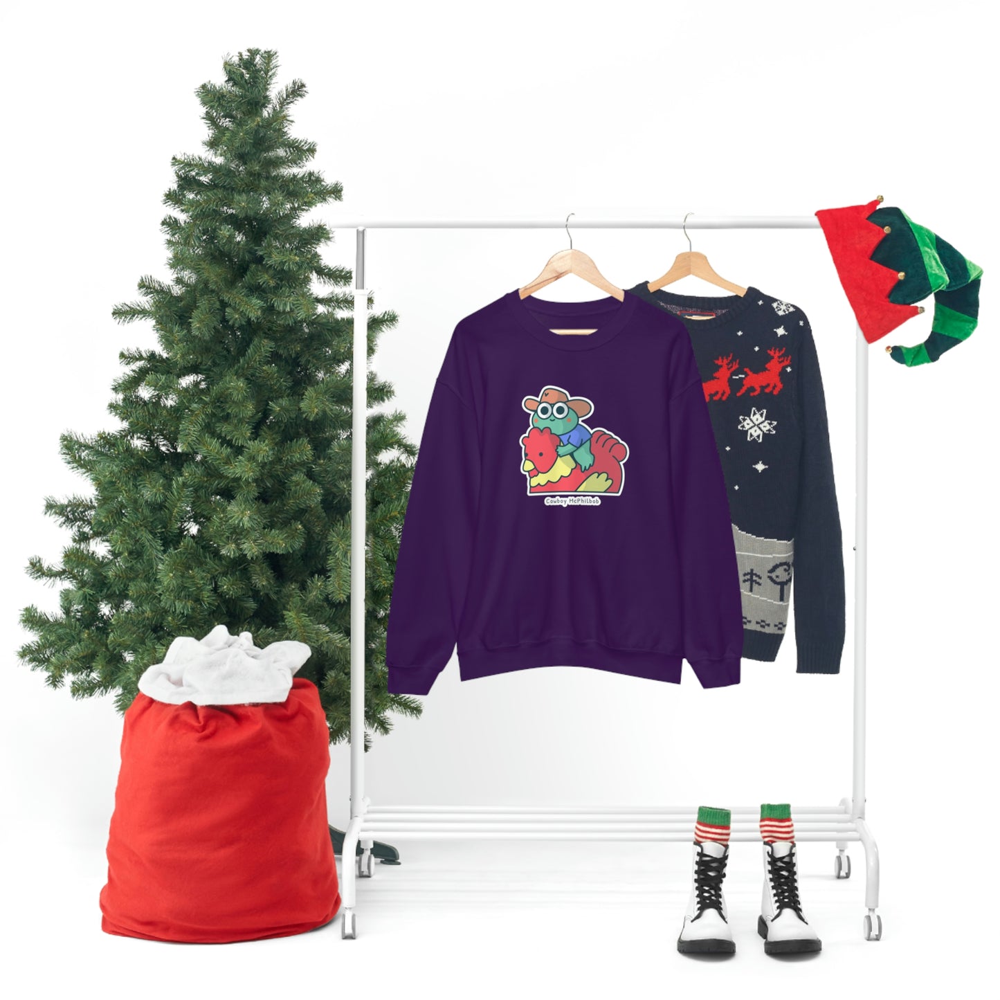 Cowboy McPhilbob Unisex Heavy Blend™ Crewneck Sweatshirt