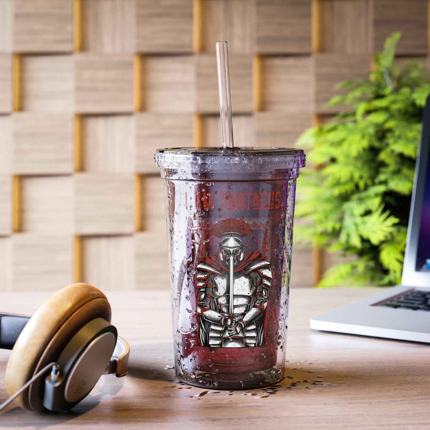 I AM FARTACUS Suave Acrylic Cup