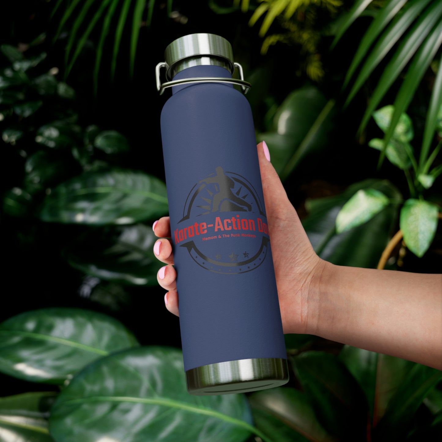 Karate Action Dave Copper Vacuum Insulated Bottle, 22oz
