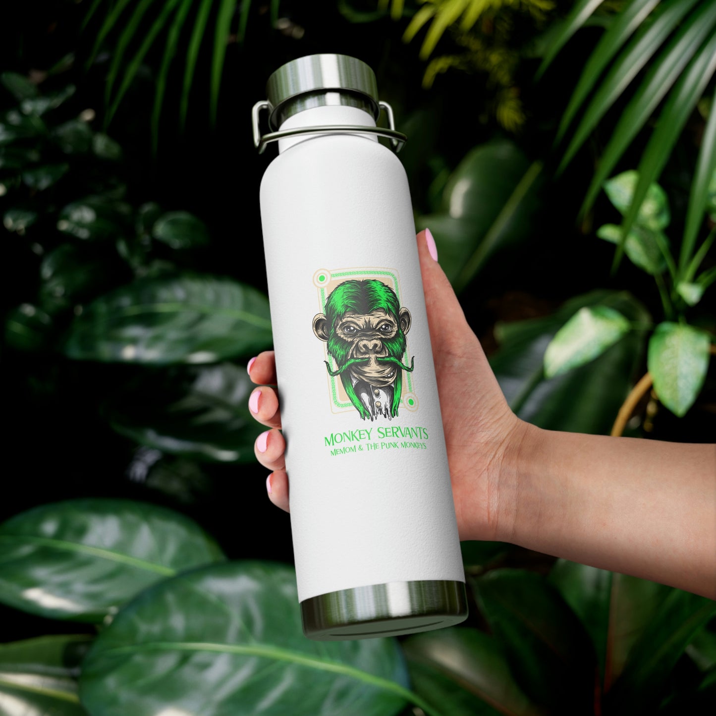 Monkey Servants 22oz Vacuum Insulated Bottle