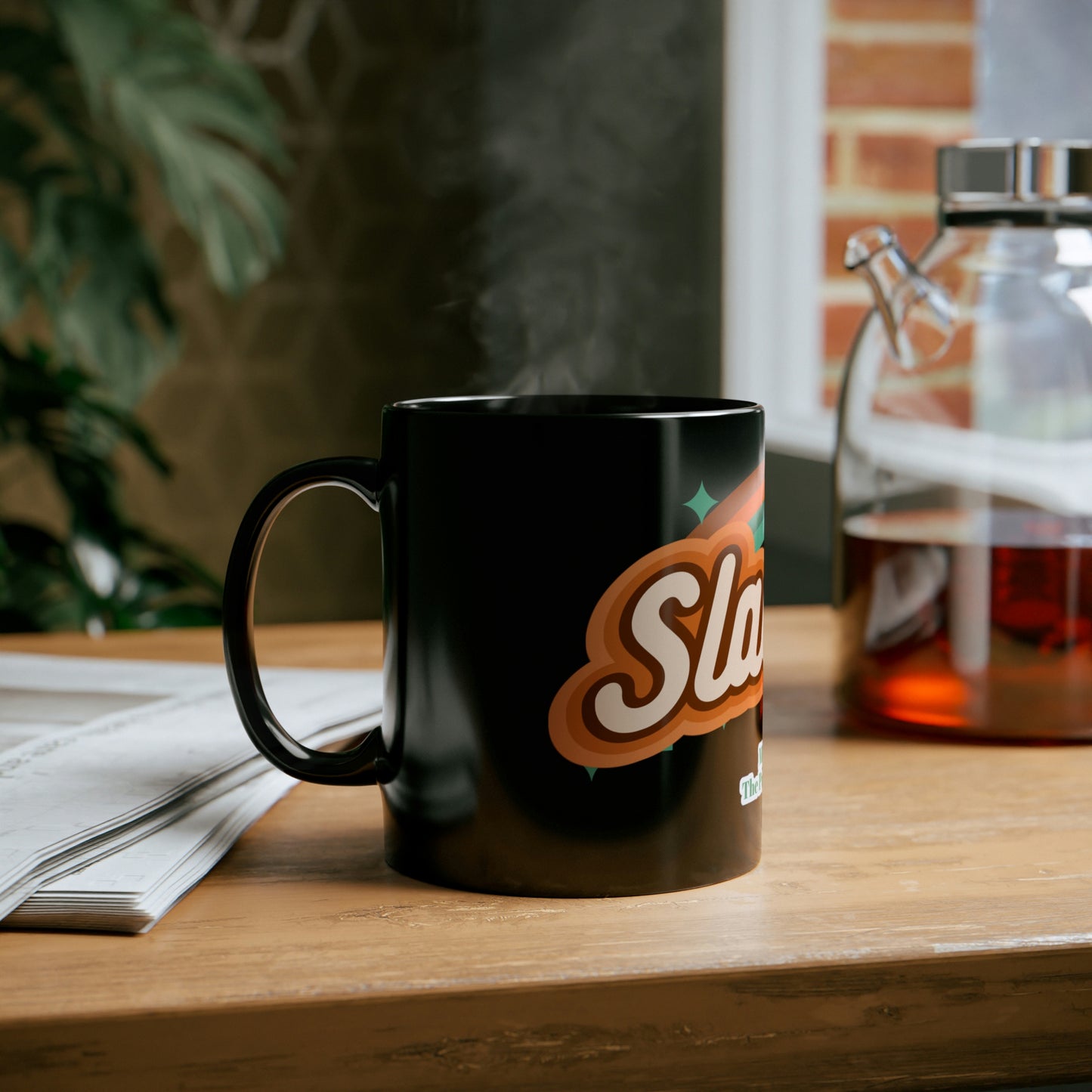 Slacker 11oz Black Mug