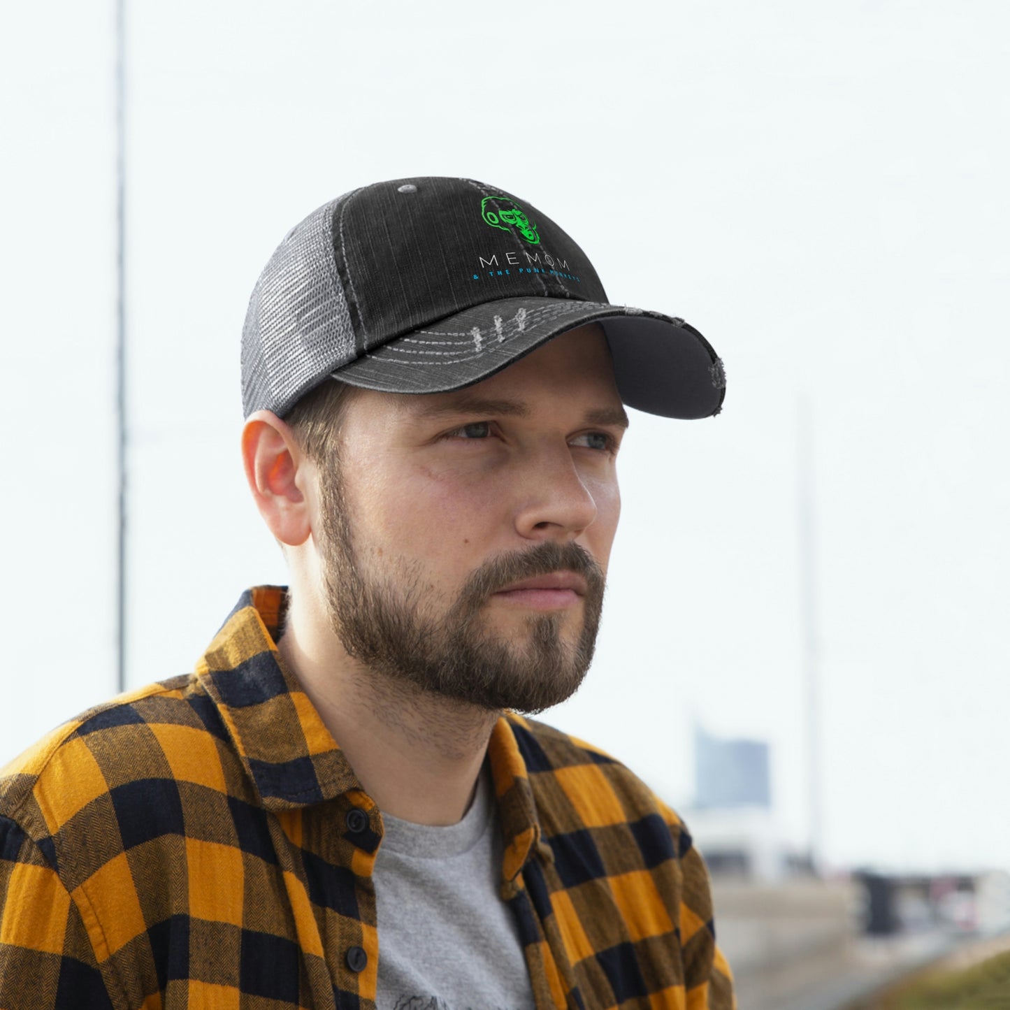 Memom & The Punk Monkeys Unisex Trucker Hat