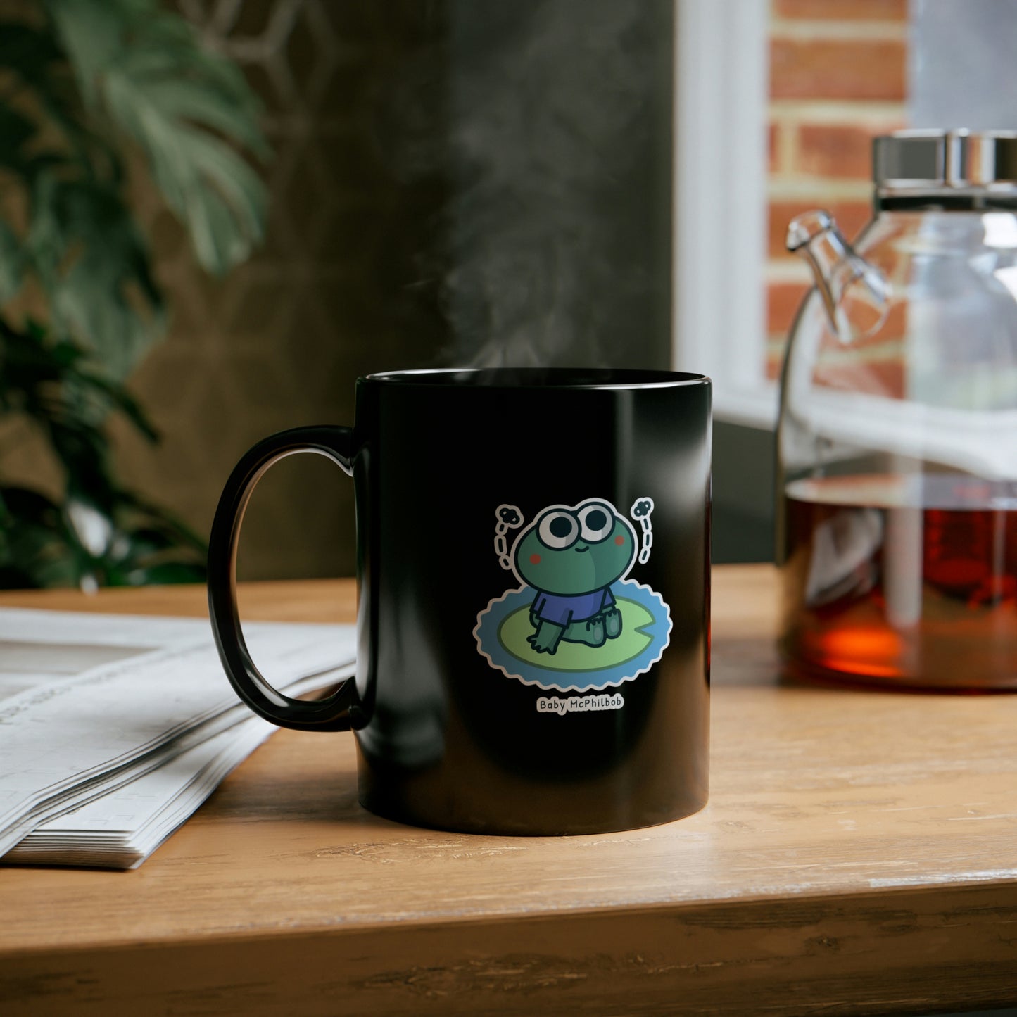 Baby McPhilbob 11oz Black Mug