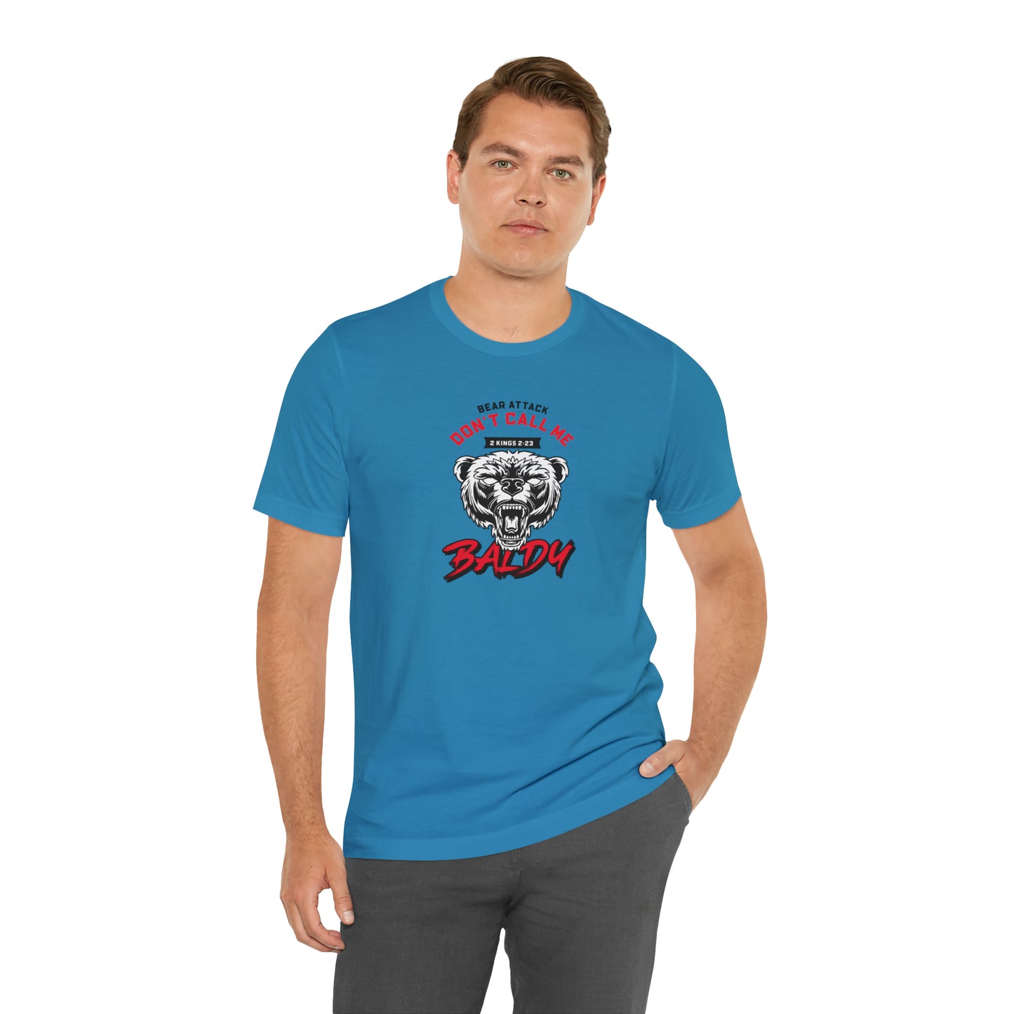 Don't Call Me Baldy Unisex Jersey Short Sleeve Tee