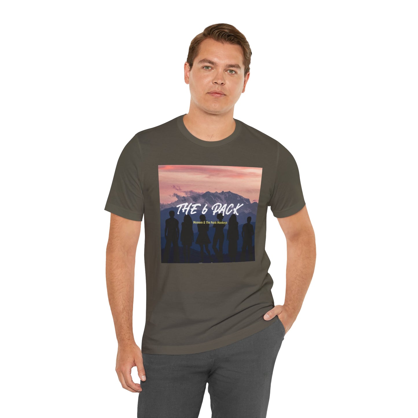 The 6 Pack Unisex Jersey Short Sleeve Tee