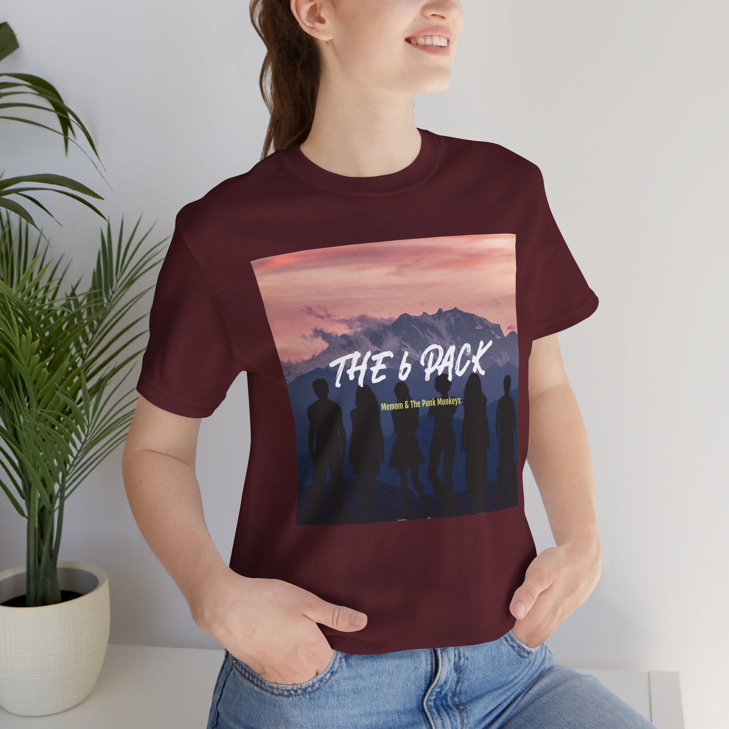 The 6 Pack Unisex Jersey Short Sleeve Tee