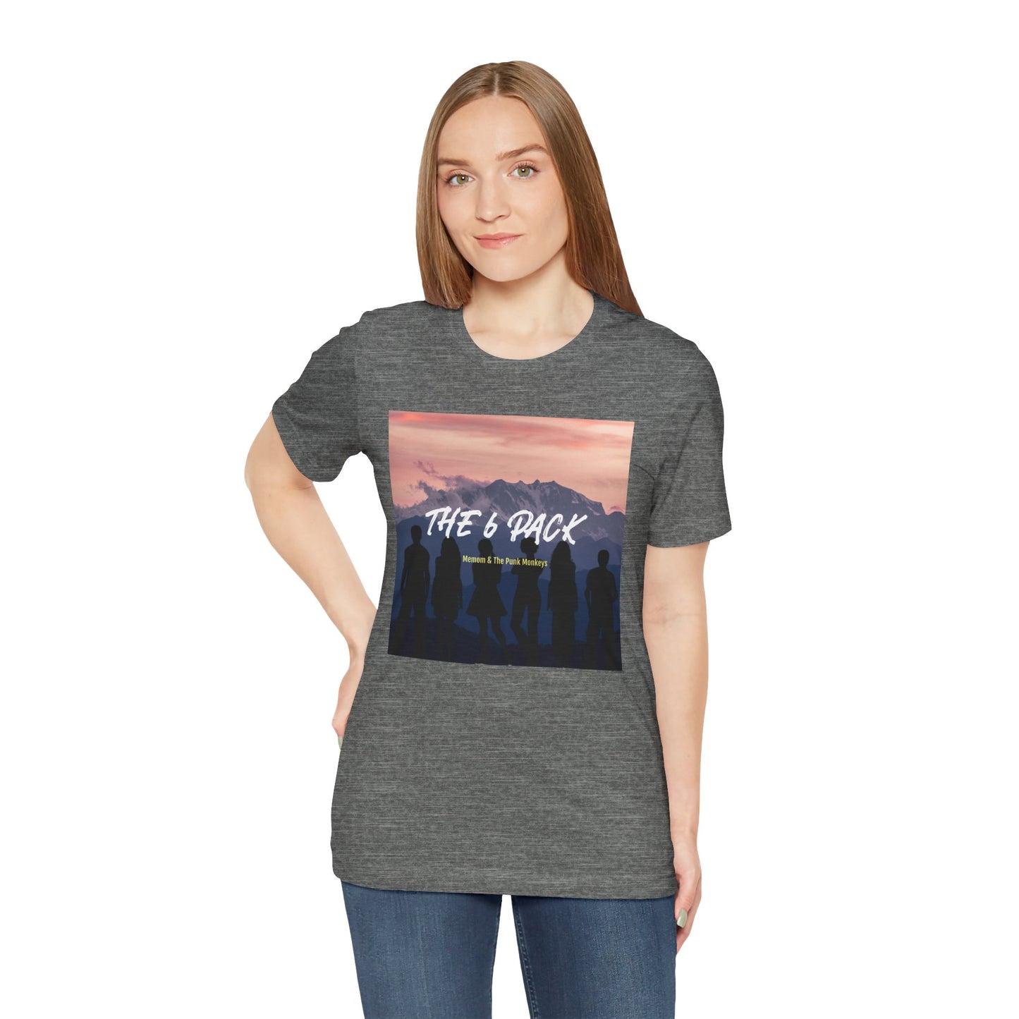 The 6 Pack Unisex Jersey Short Sleeve Tee
