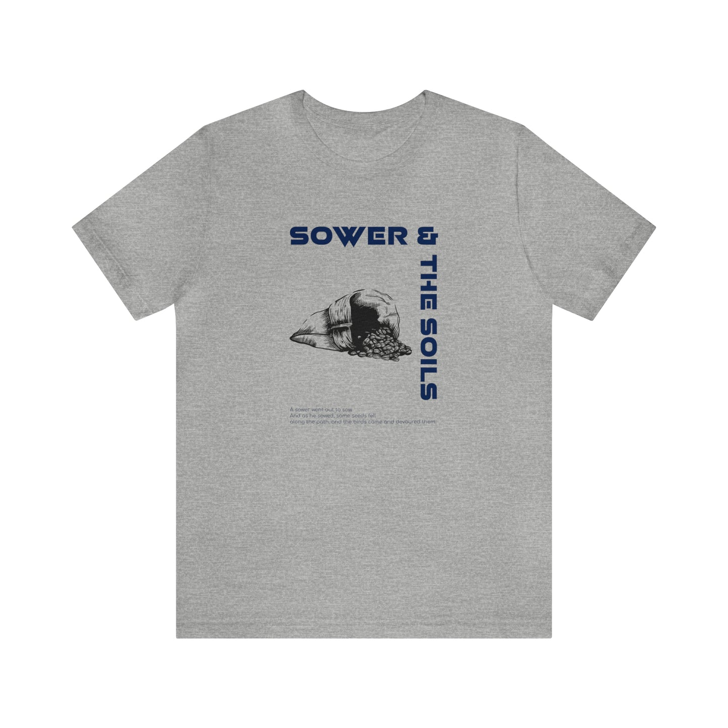 The Sower & The Soils Unisex Jersey Short Sleeve Tee