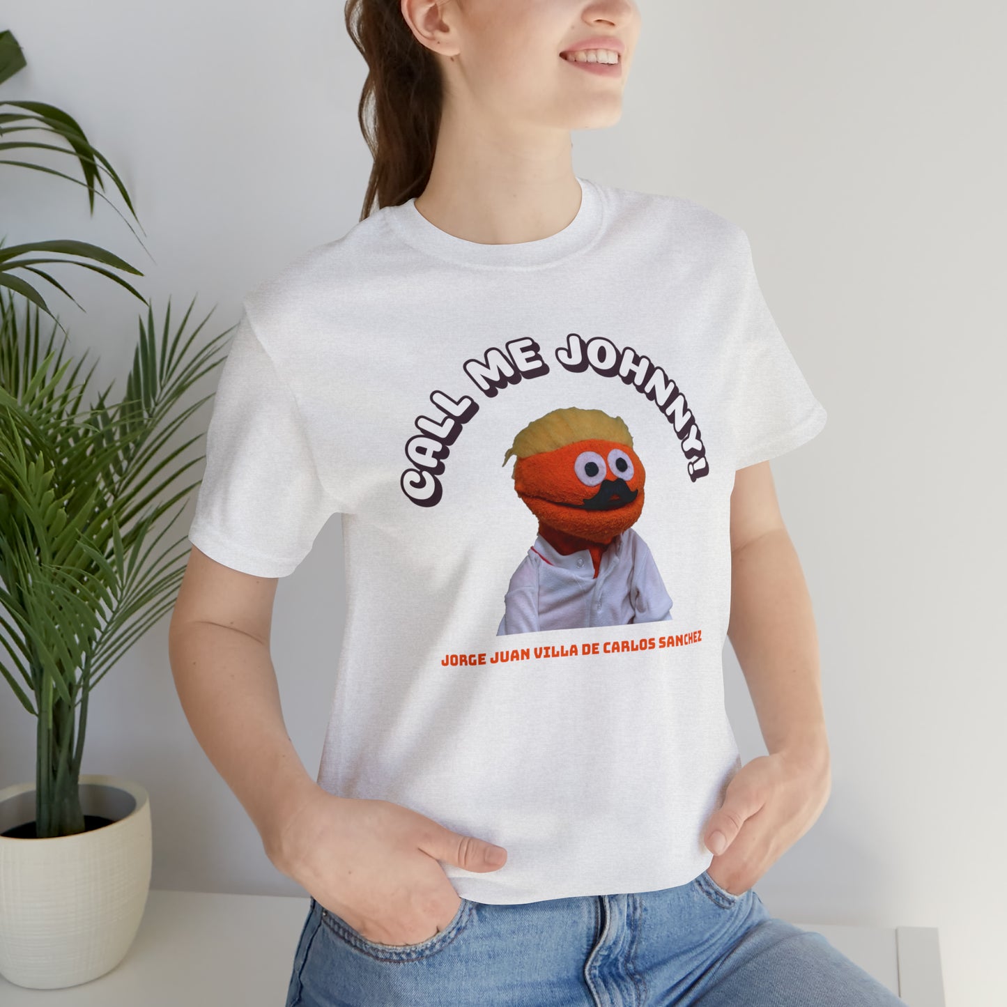 Call Me Johnny Unisex Jersey Short Sleeve Tee