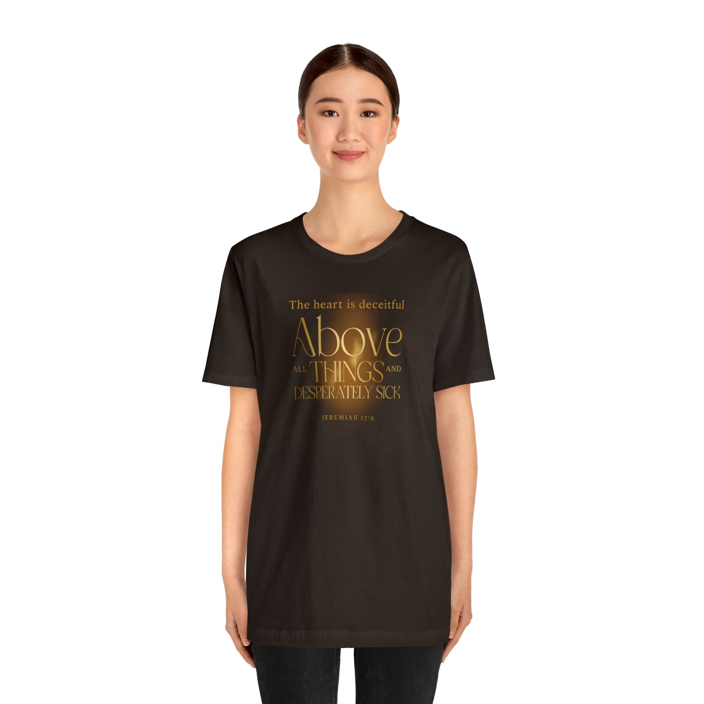 Jeremiah Heart Unisex Jersey Short Sleeve Tee