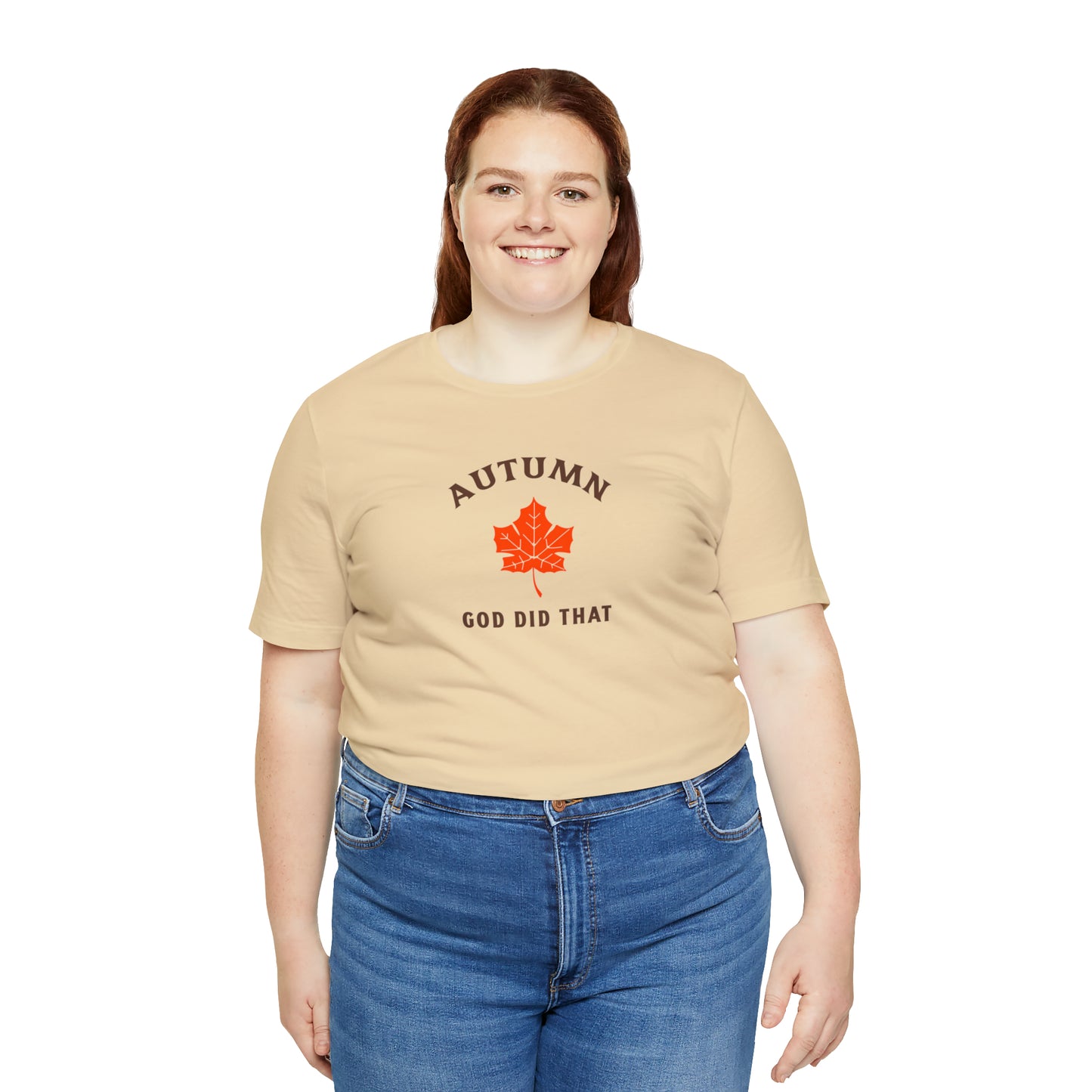 Autumn God Did That Unisex Jersey Short Sleeve Tee