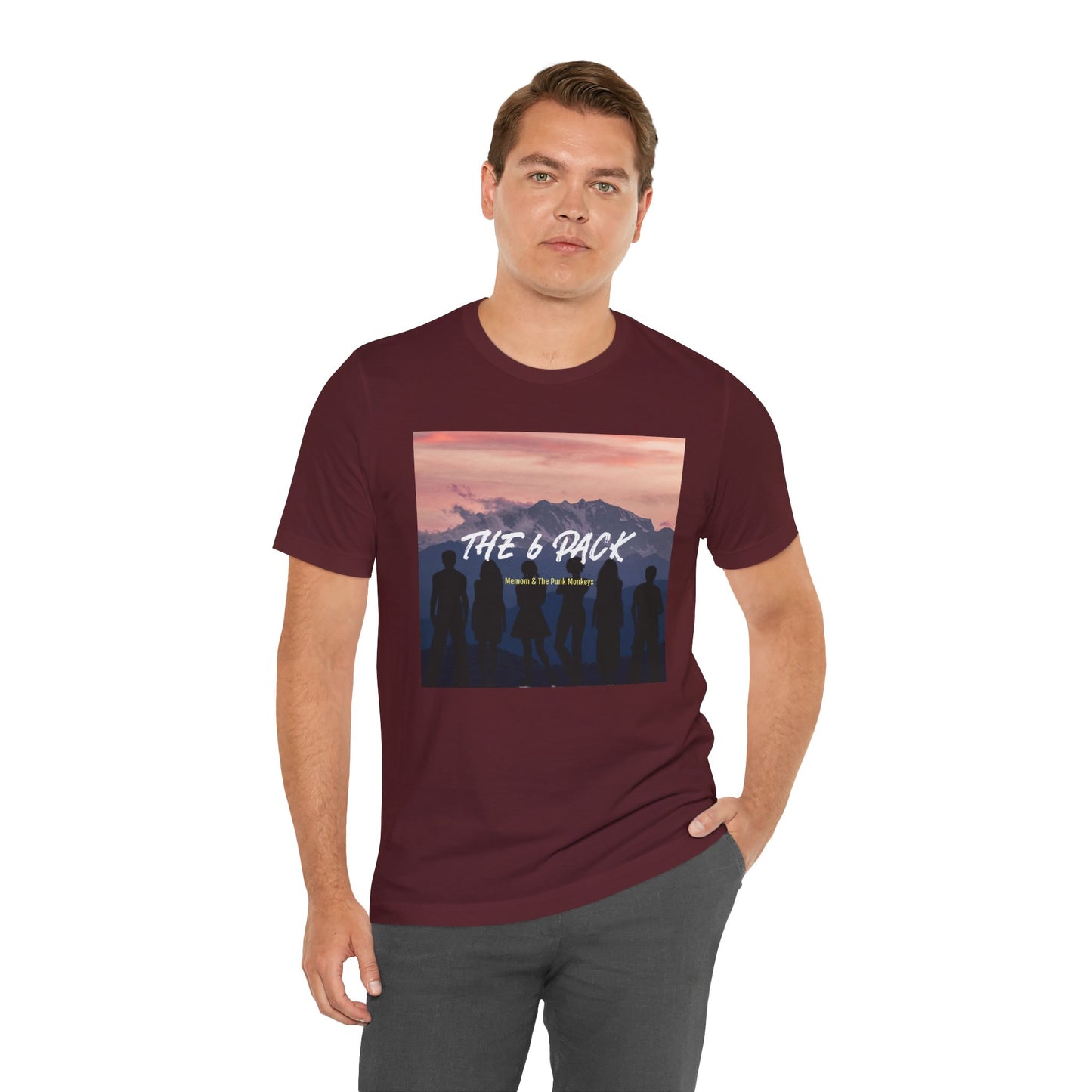 The 6 Pack Unisex Jersey Short Sleeve Tee