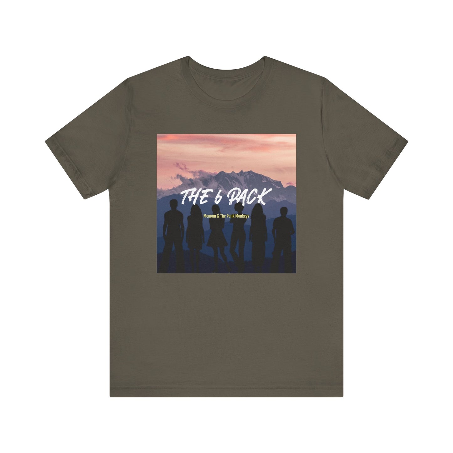 The 6 Pack Unisex Jersey Short Sleeve Tee