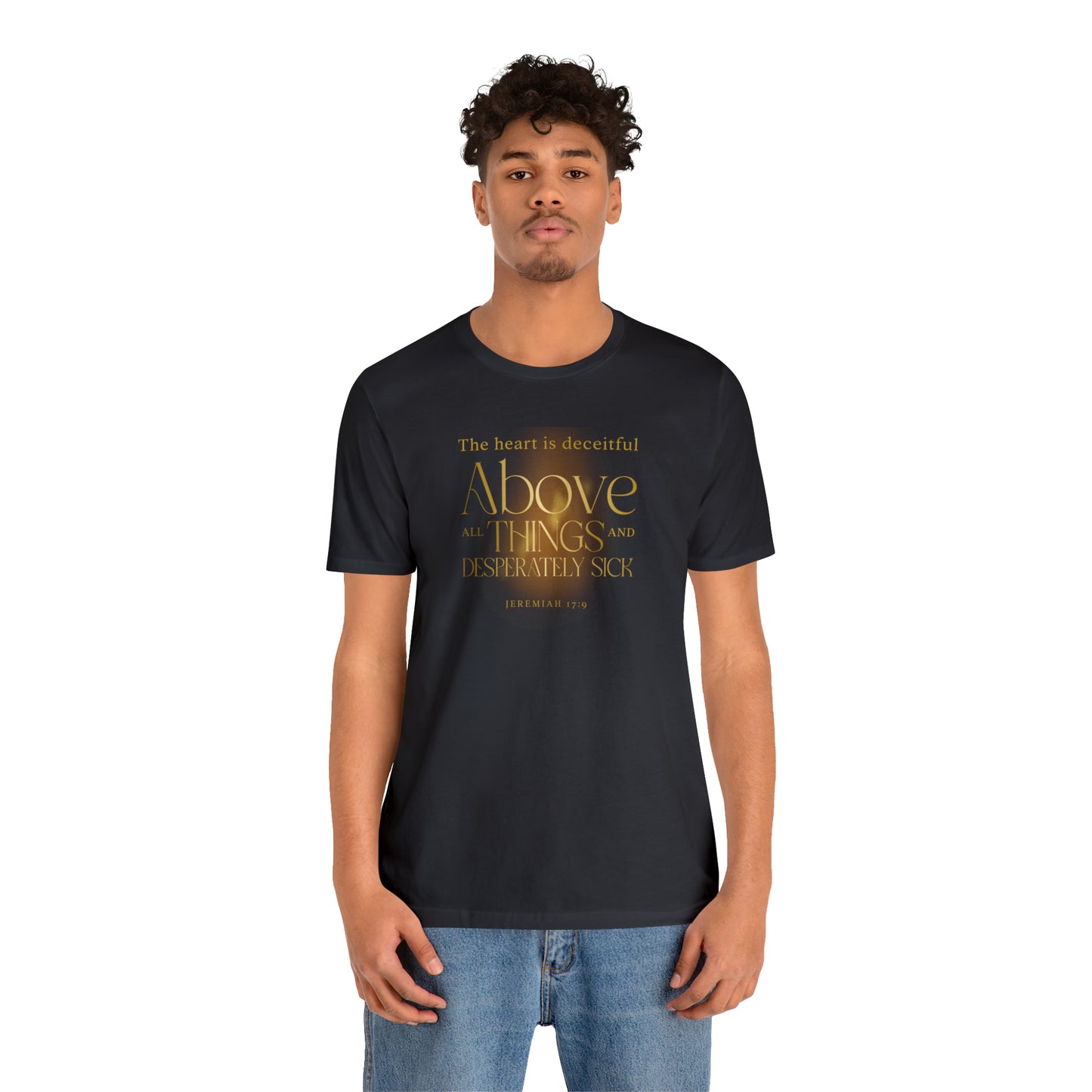 Jeremiah Heart Unisex Jersey Short Sleeve Tee