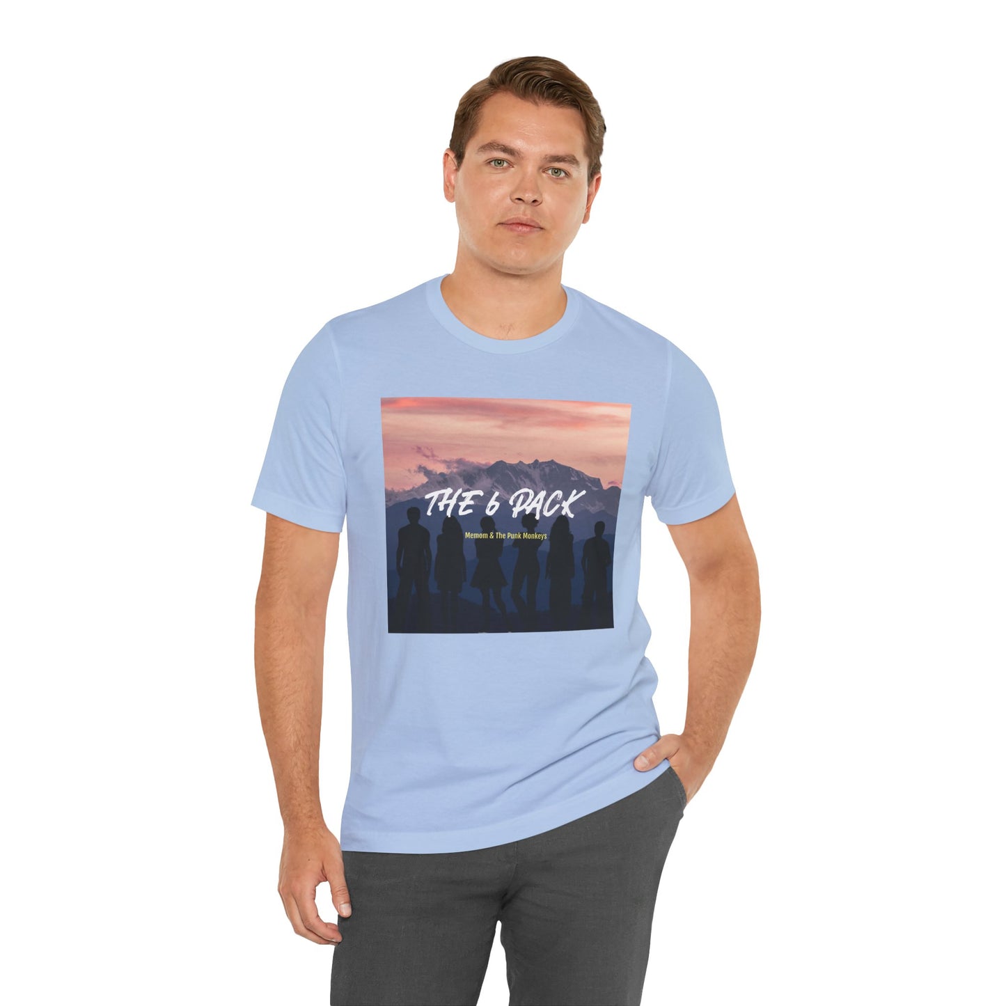 The 6 Pack Unisex Jersey Short Sleeve Tee