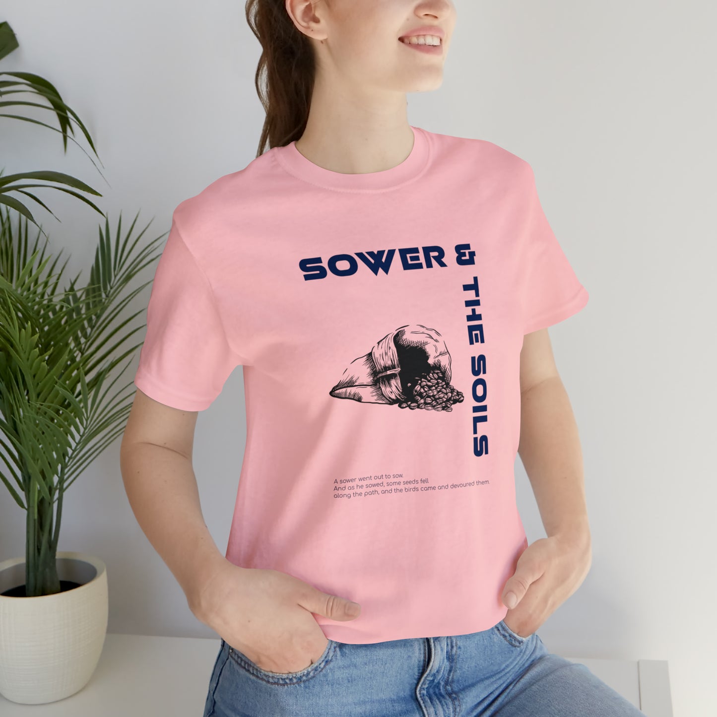 The Sower & The Soils Unisex Jersey Short Sleeve Tee
