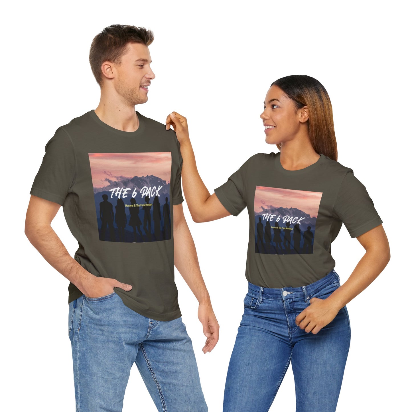 The 6 Pack Unisex Jersey Short Sleeve Tee