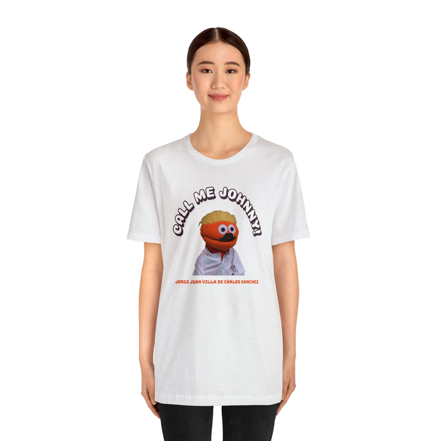 Call Me Johnny Unisex Jersey Short Sleeve Tee