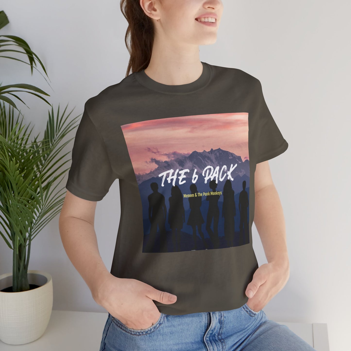 The 6 Pack Unisex Jersey Short Sleeve Tee