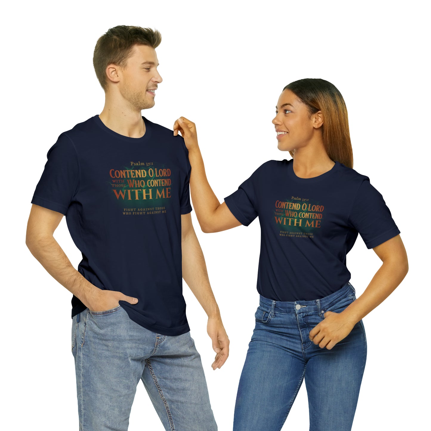 Contend O Lord Unisex Jersey Short Sleeve Tee