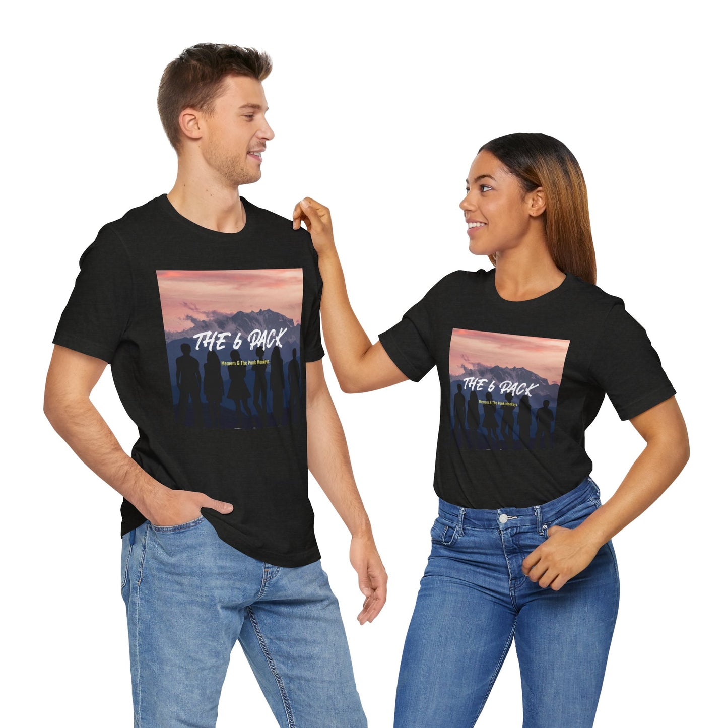 The 6 Pack Unisex Jersey Short Sleeve Tee