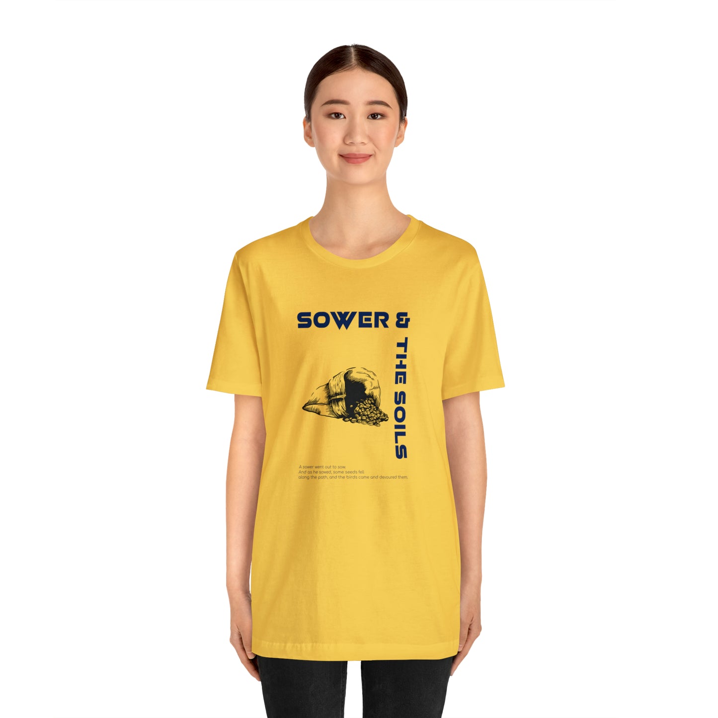The Sower & The Soils Unisex Jersey Short Sleeve Tee