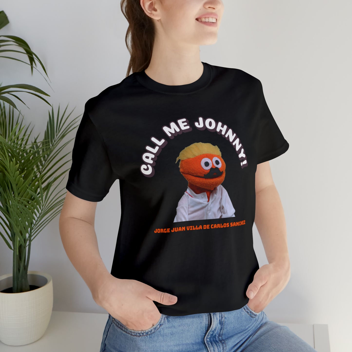 Call Me Johnny Unisex Jersey Short Sleeve Tee