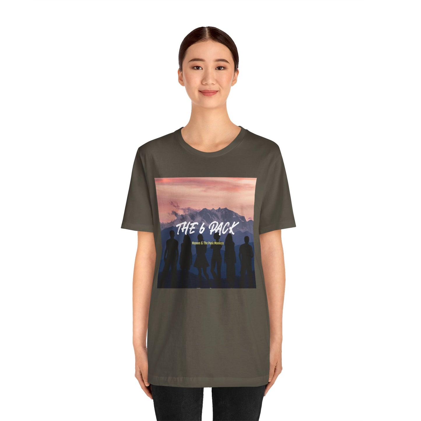 The 6 Pack Unisex Jersey Short Sleeve Tee