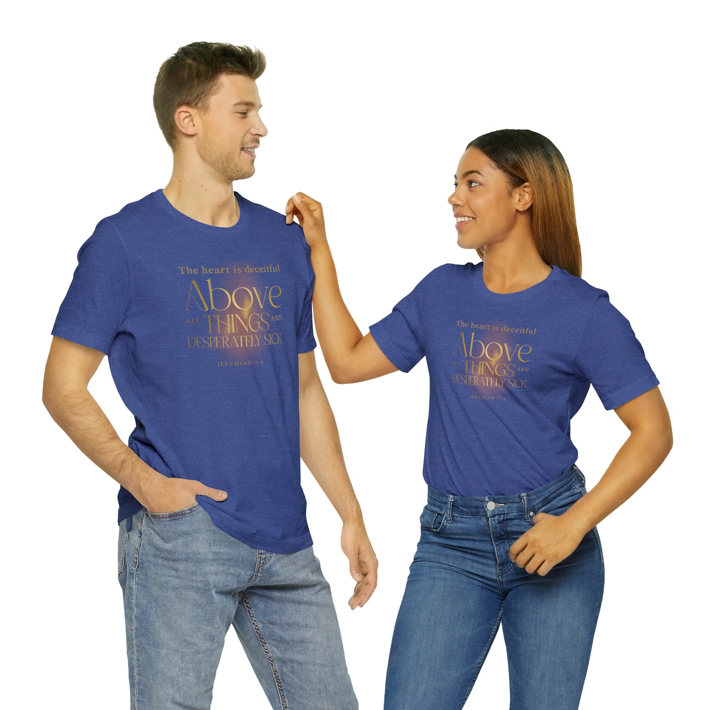 Jeremiah Heart Unisex Jersey Short Sleeve Tee