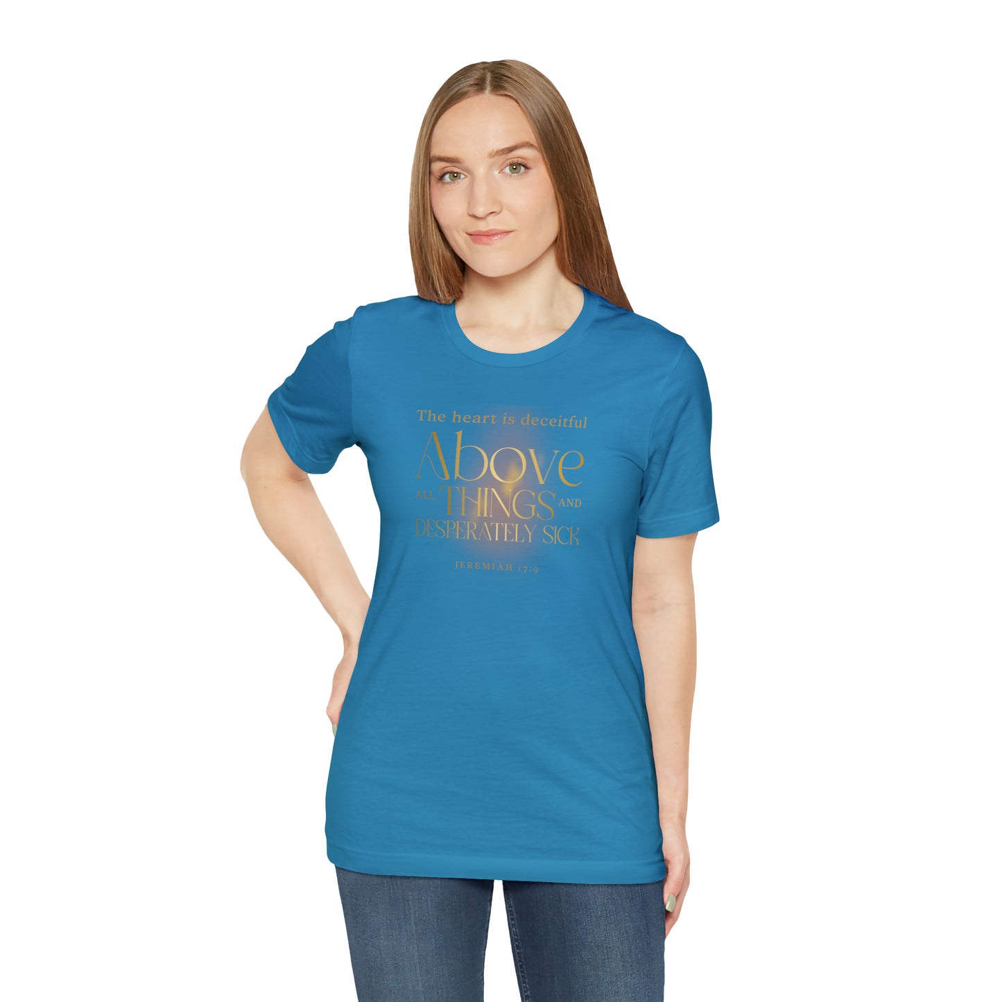 Jeremiah Heart Unisex Jersey Short Sleeve Tee