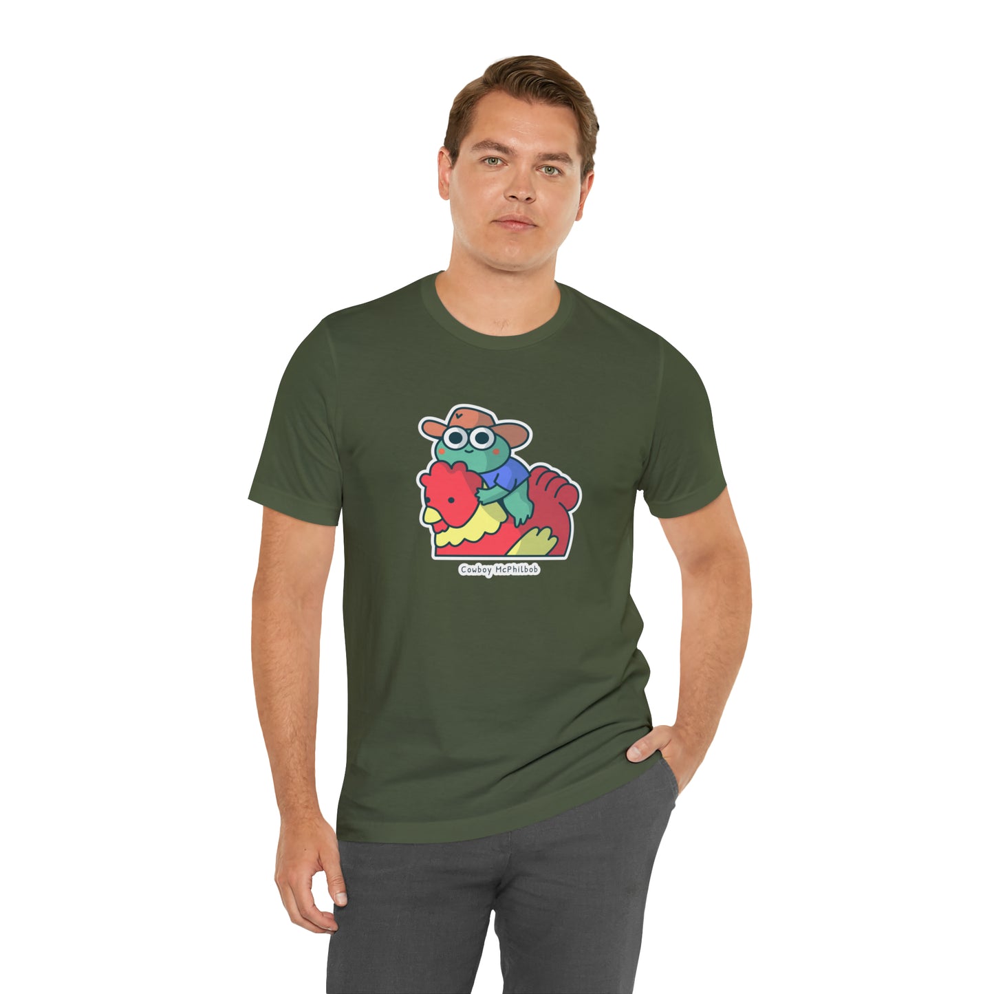 Cowboy McPhilbob Unisex Jersey Short Sleeve Tee