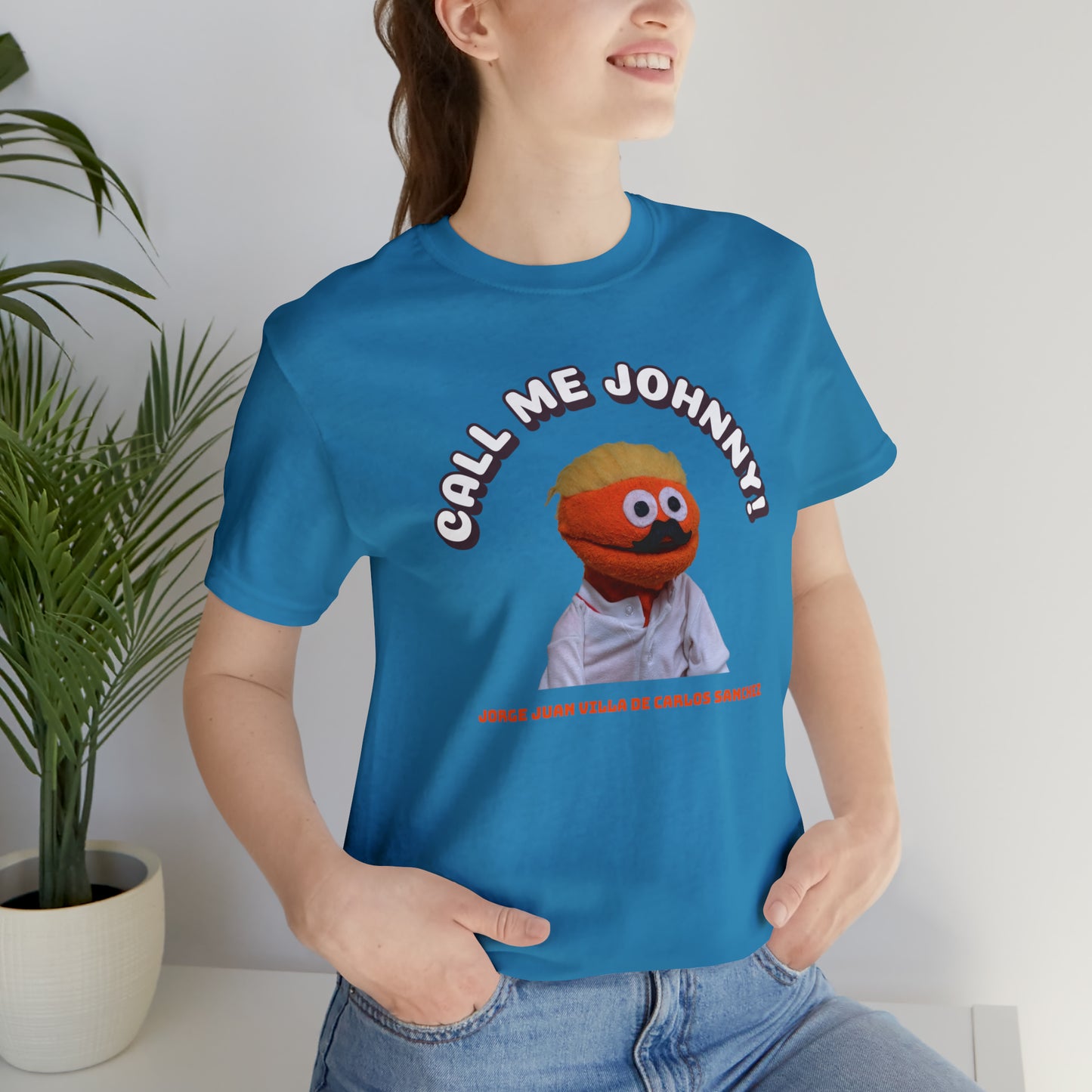 Call Me Johnny Unisex Jersey Short Sleeve Tee