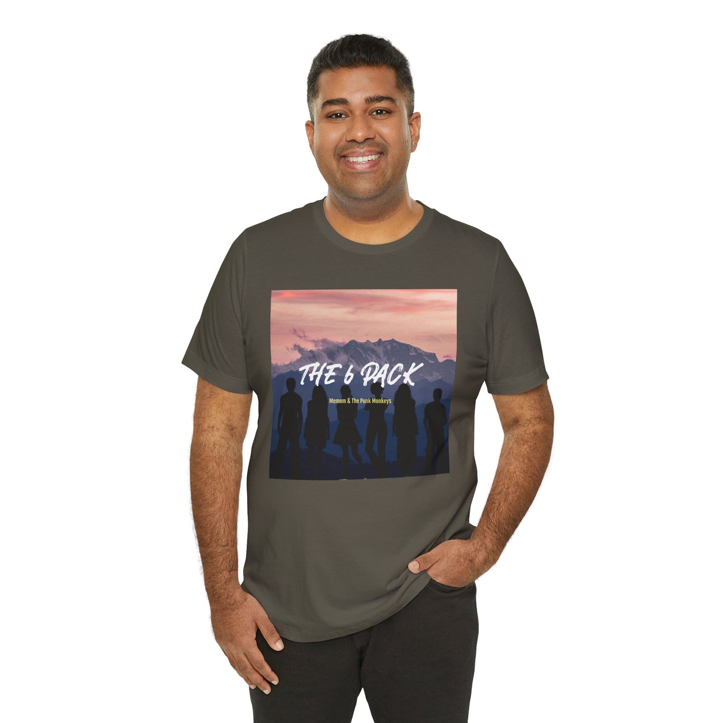 The 6 Pack Unisex Jersey Short Sleeve Tee