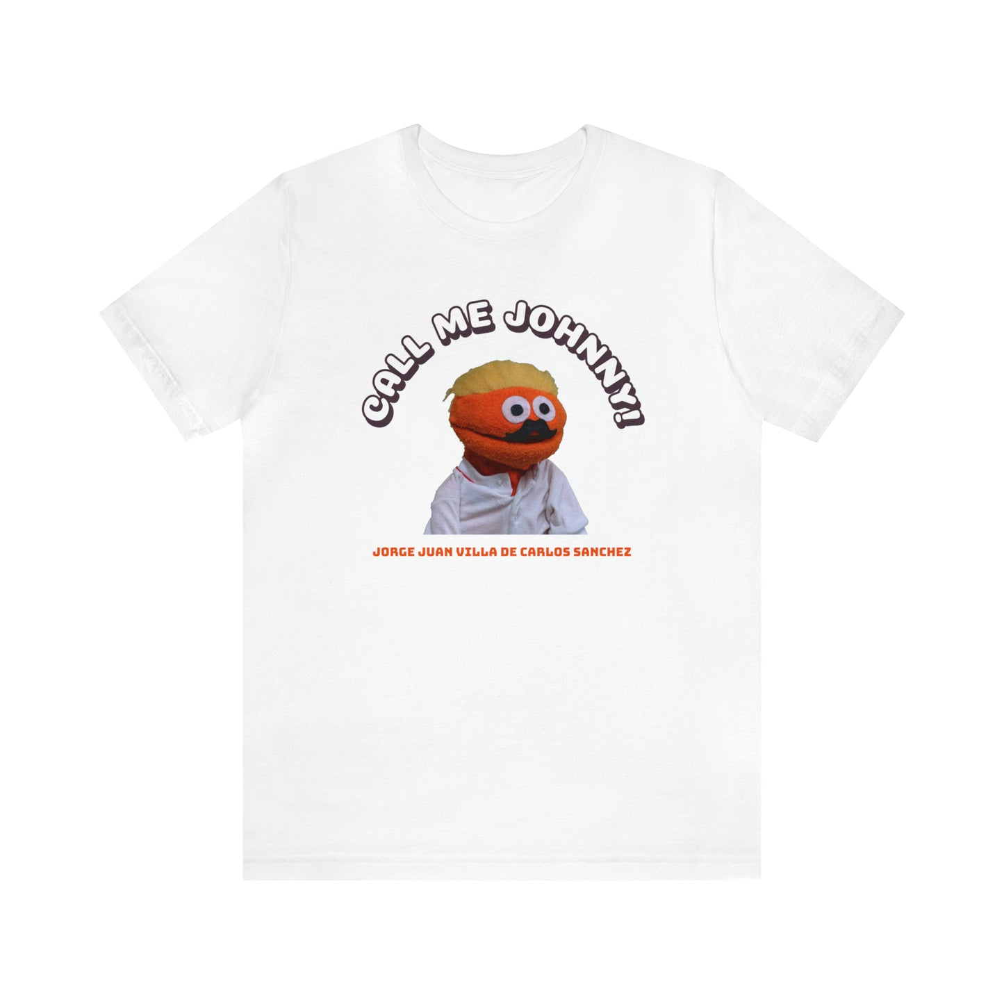 Call Me Johnny Unisex Jersey Short Sleeve Tee