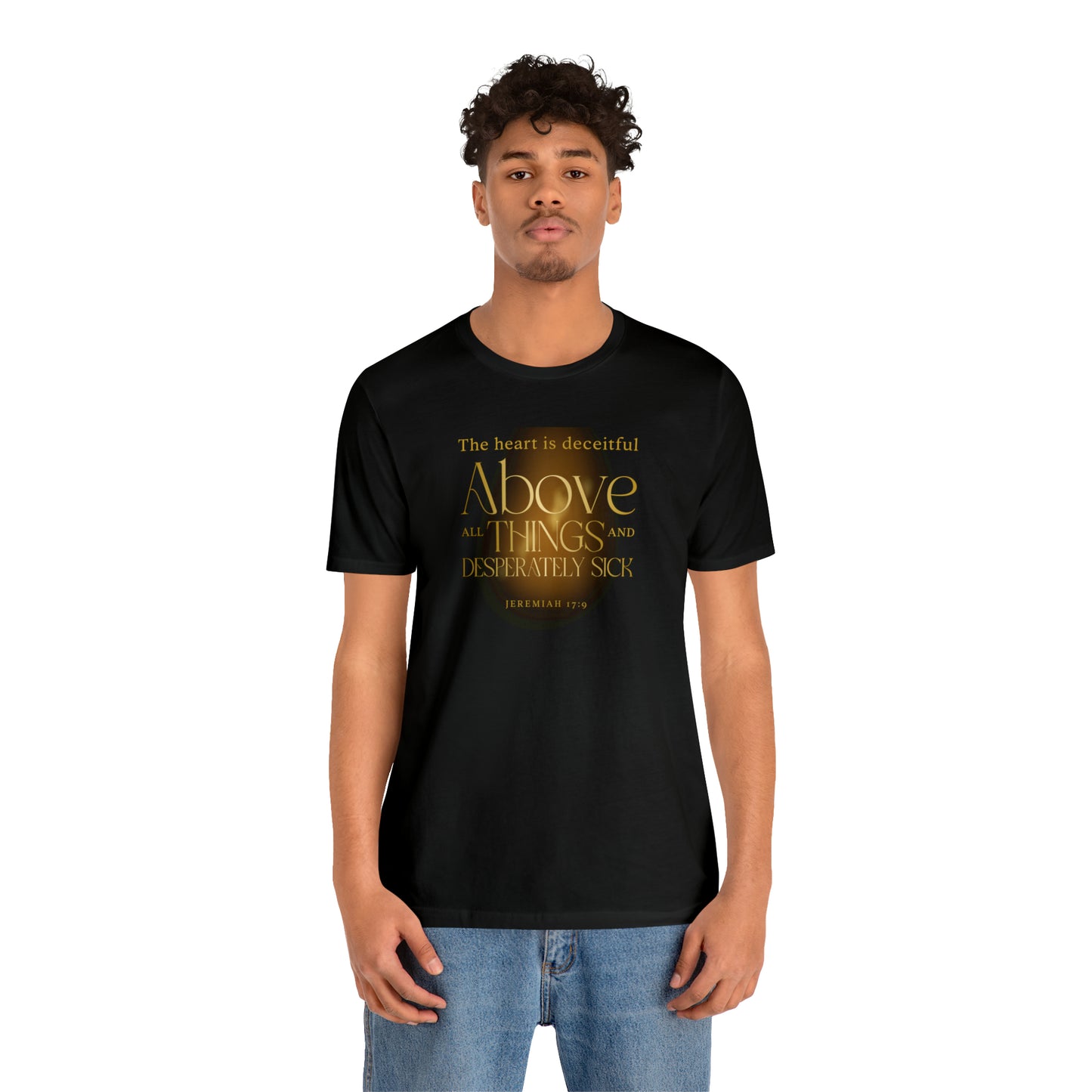 Jeremiah Heart Unisex Jersey Short Sleeve Tee