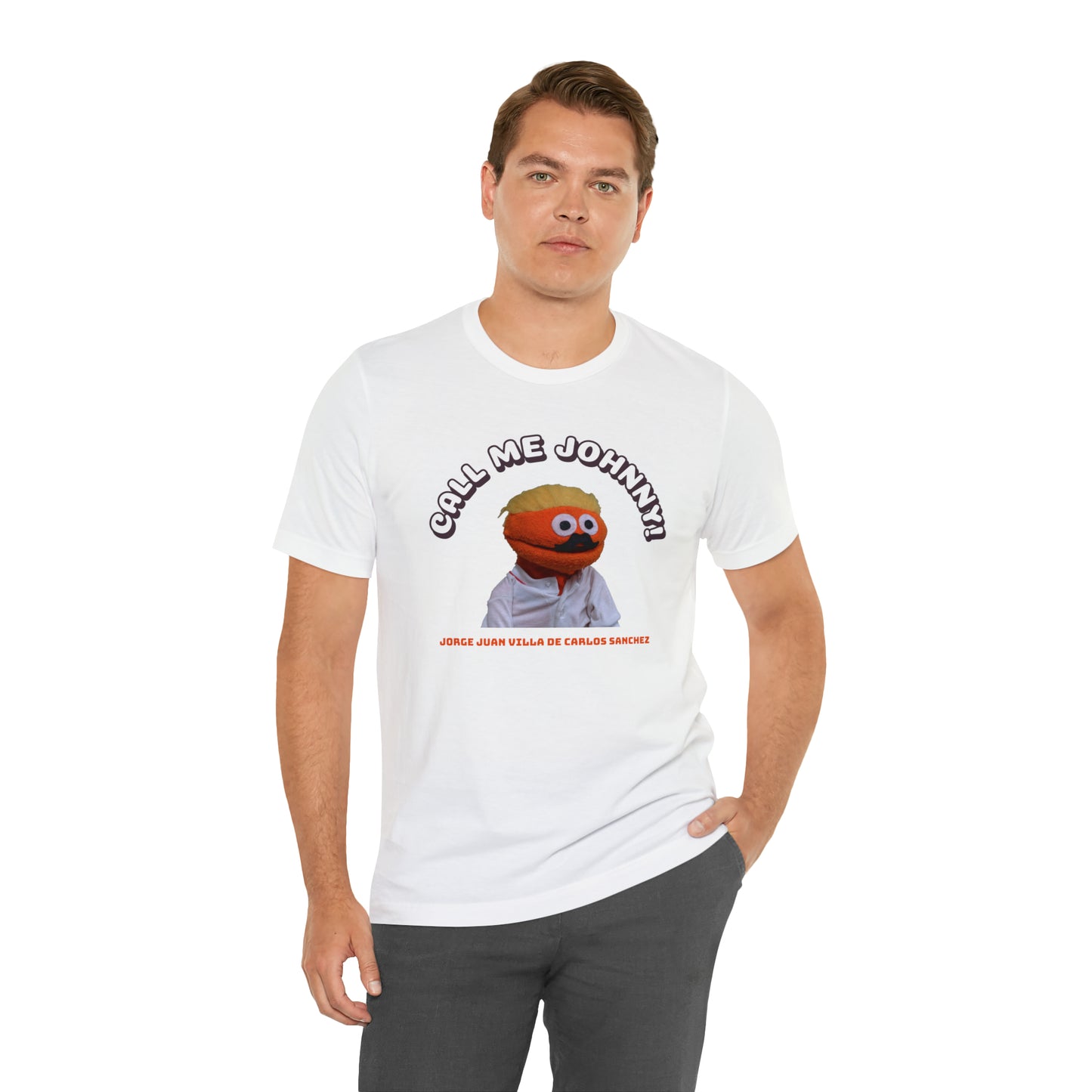 Call Me Johnny Unisex Jersey Short Sleeve Tee