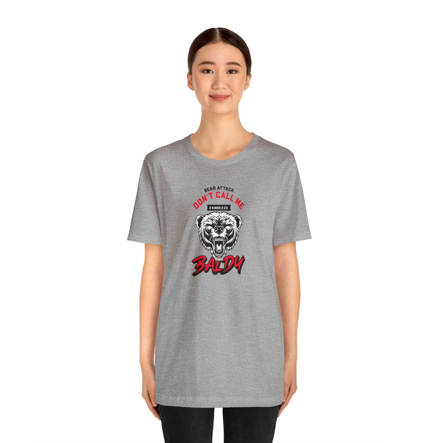 Don't Call Me Baldy Unisex Jersey Short Sleeve Tee