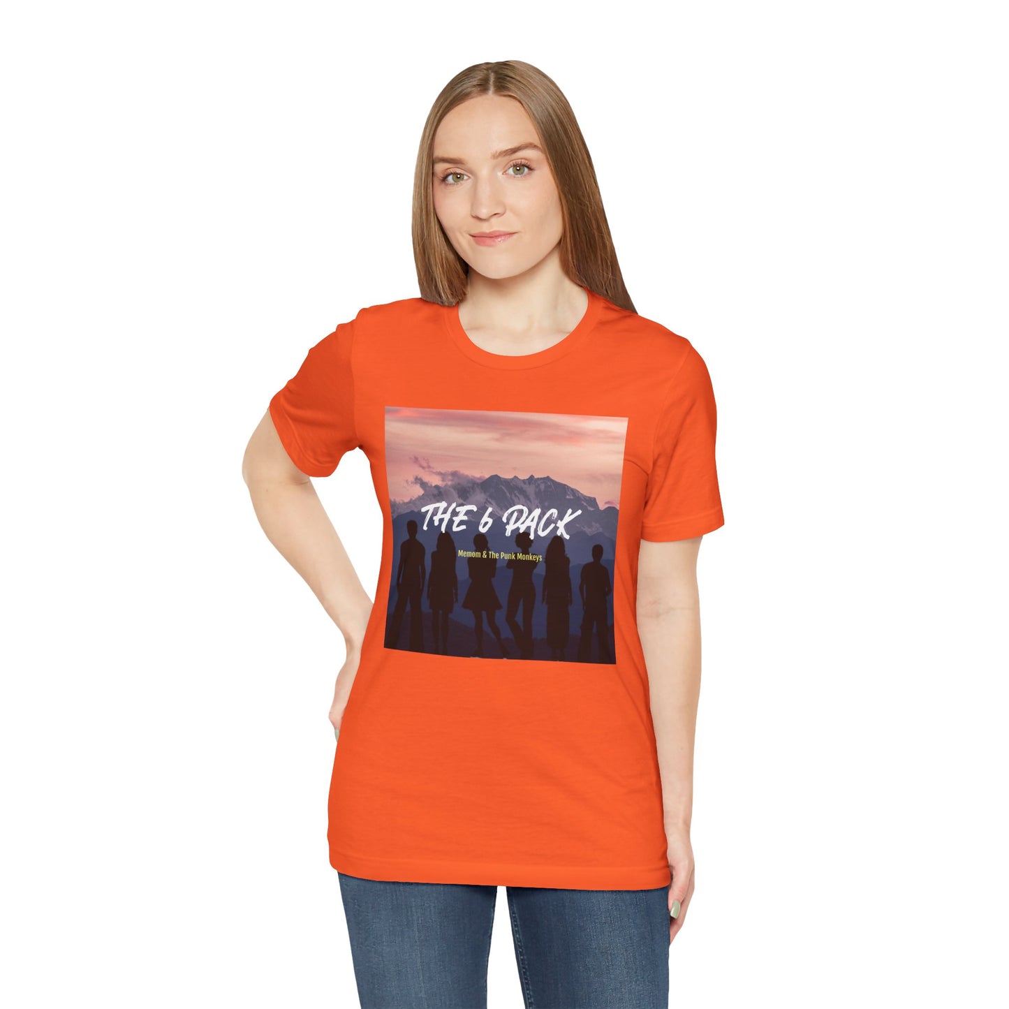 The 6 Pack Unisex Jersey Short Sleeve Tee