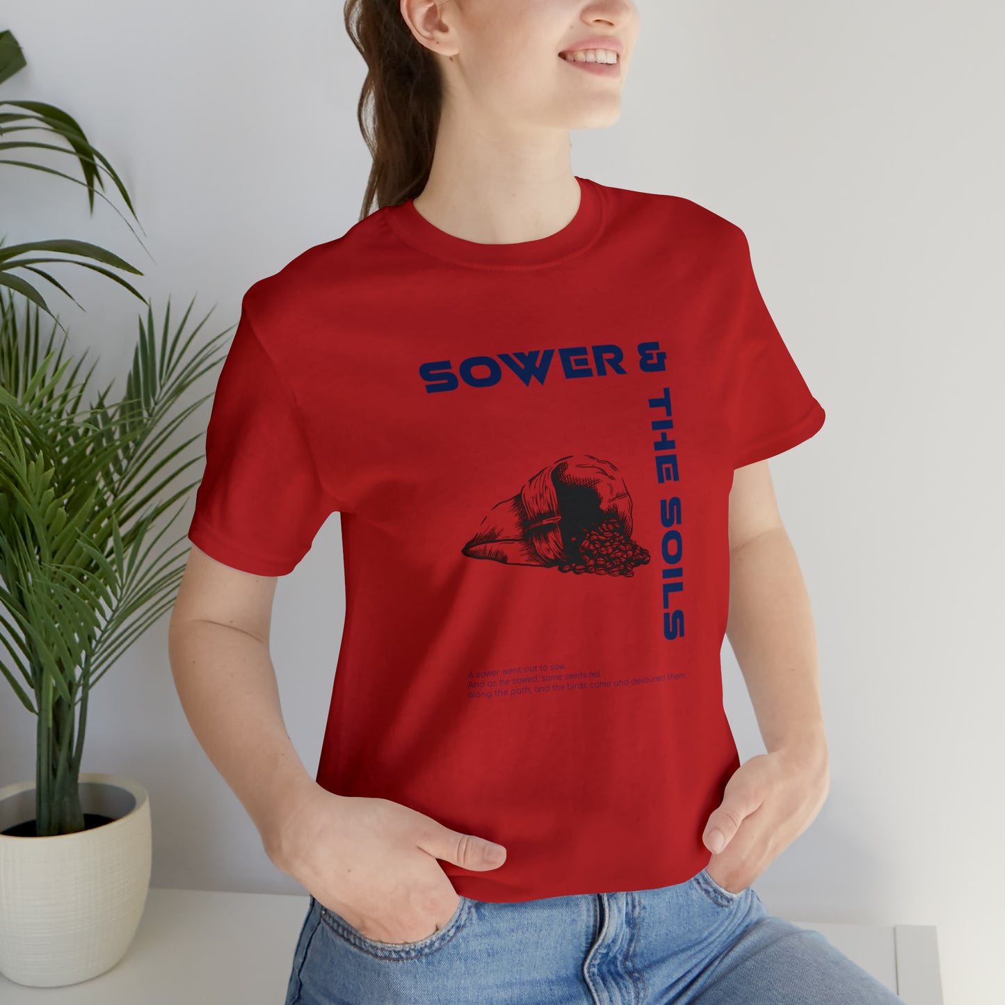 The Sower & The Soils Unisex Jersey Short Sleeve Tee