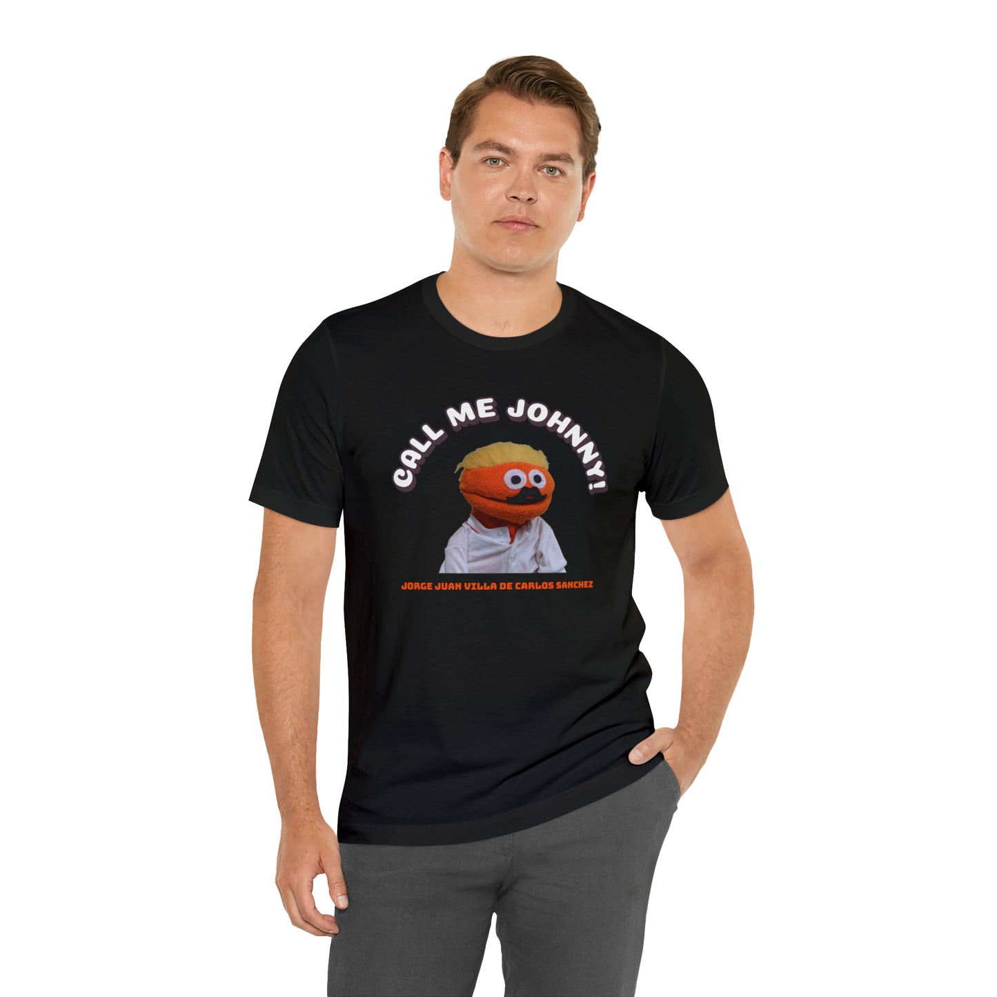Call Me Johnny Unisex Jersey Short Sleeve Tee
