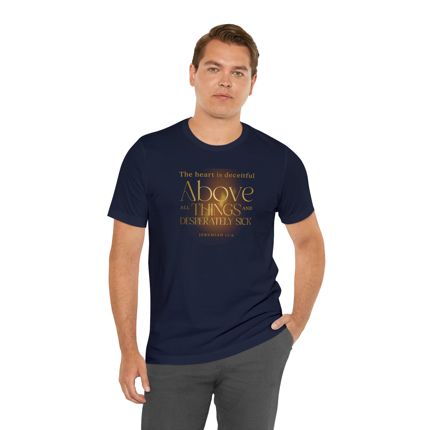 Jeremiah Heart Unisex Jersey Short Sleeve Tee