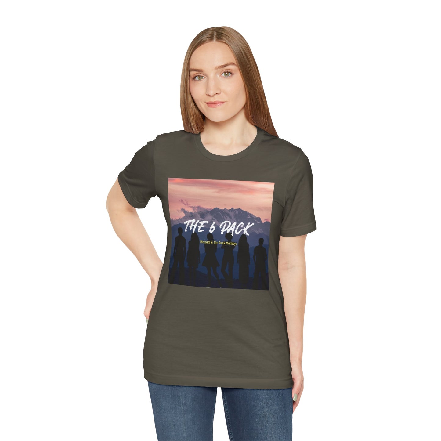 The 6 Pack Unisex Jersey Short Sleeve Tee