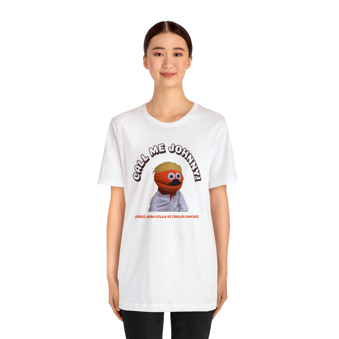 Call Me Johnny Unisex Jersey Short Sleeve Tee