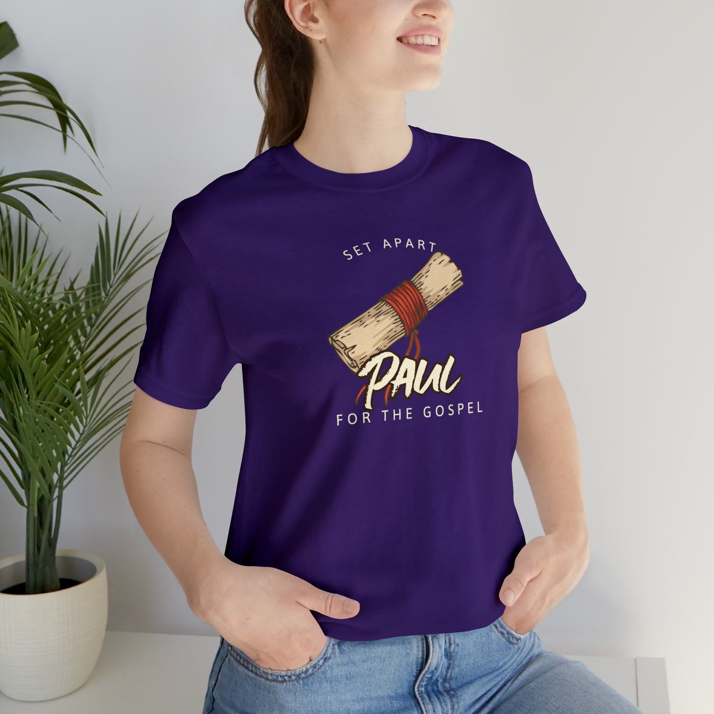 Paul: Set Apart for the Gospel: Unisex Jersey Short Sleeve Tee